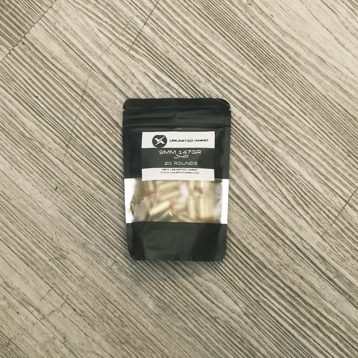 9mm 147gr JHP 20/rd BAG