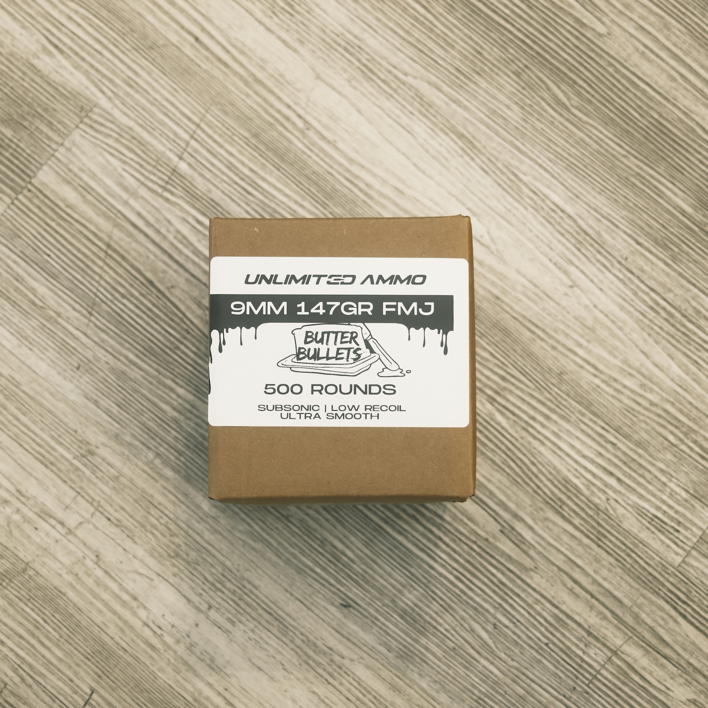9mm 147gr "Butter Bullets" 500rd Box