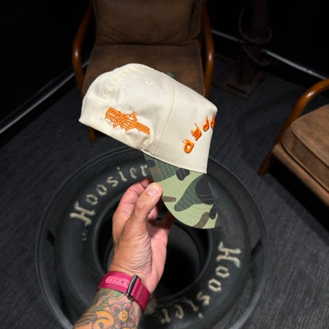 WHATTHEKICKS - CAMO BLACK / CAMO ORANGE