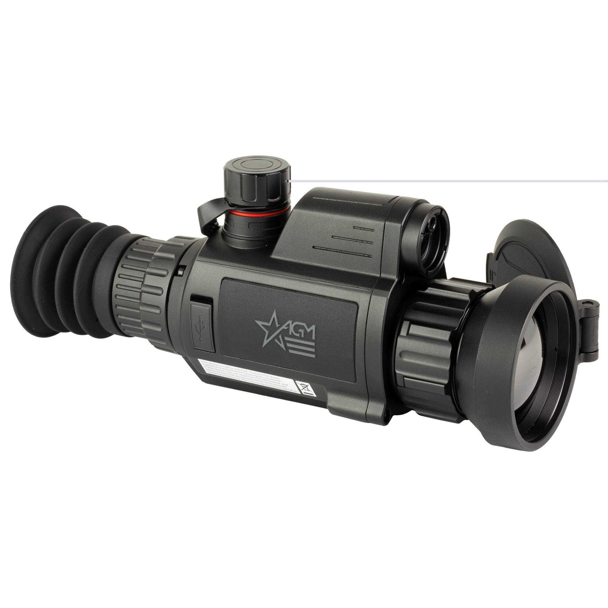 Agm Varmint V2 Lrf 50-640 Thrml Scp