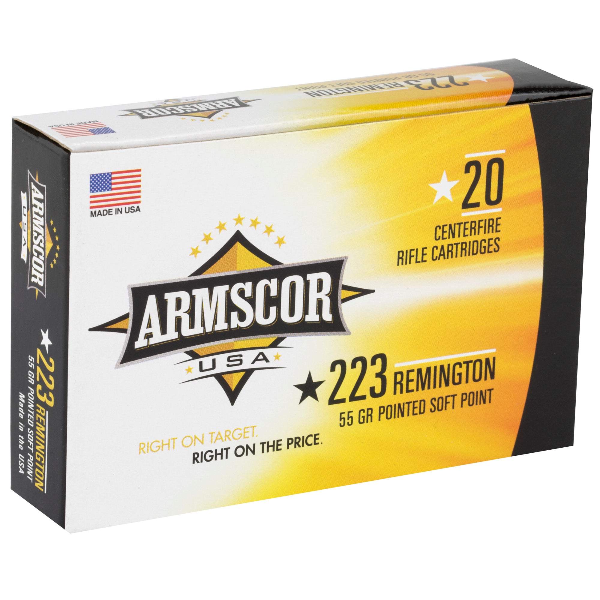 Armscor 223rem 55gr Psp 20/1000