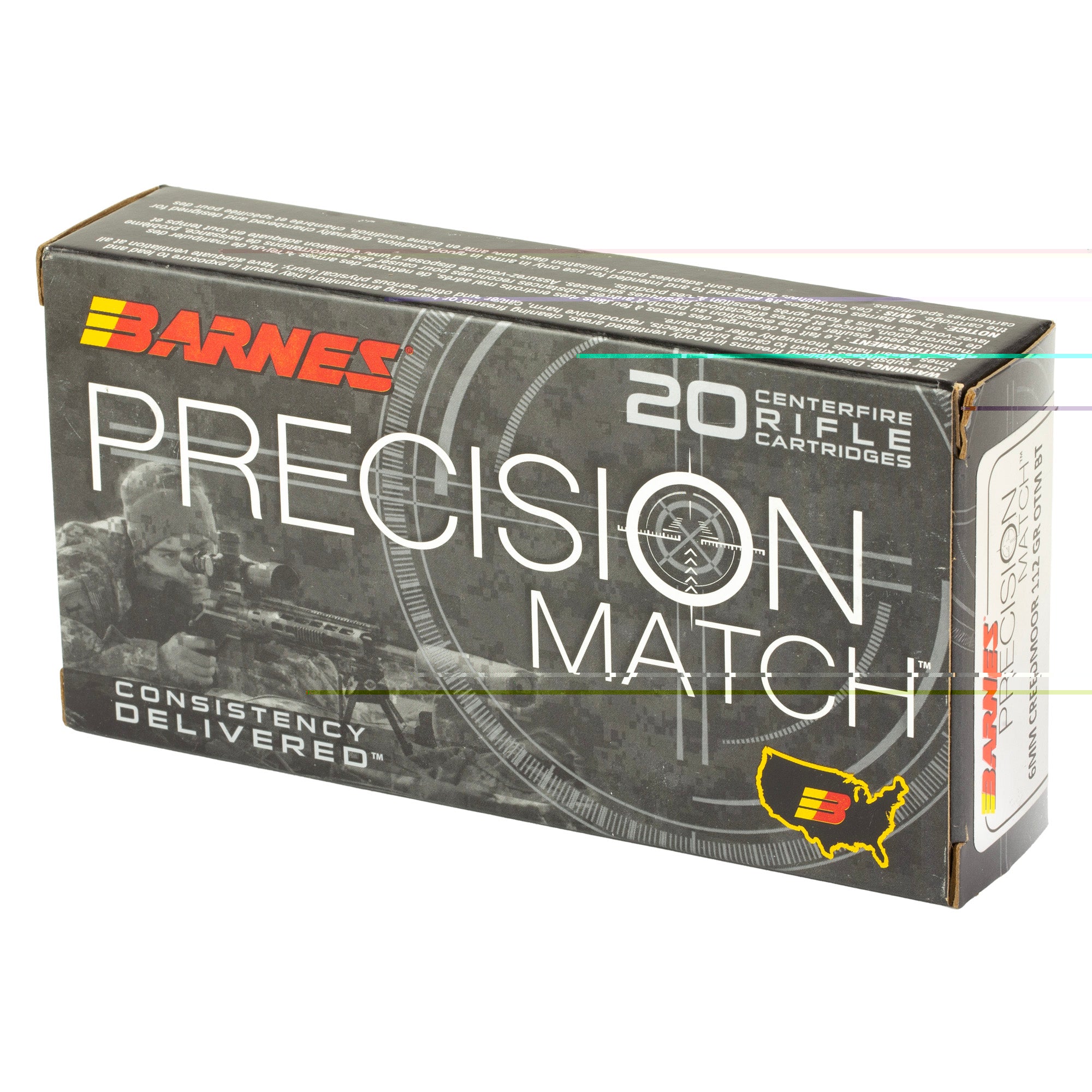 Barnes Prec Mth 6mmcrd 112gr 20/200