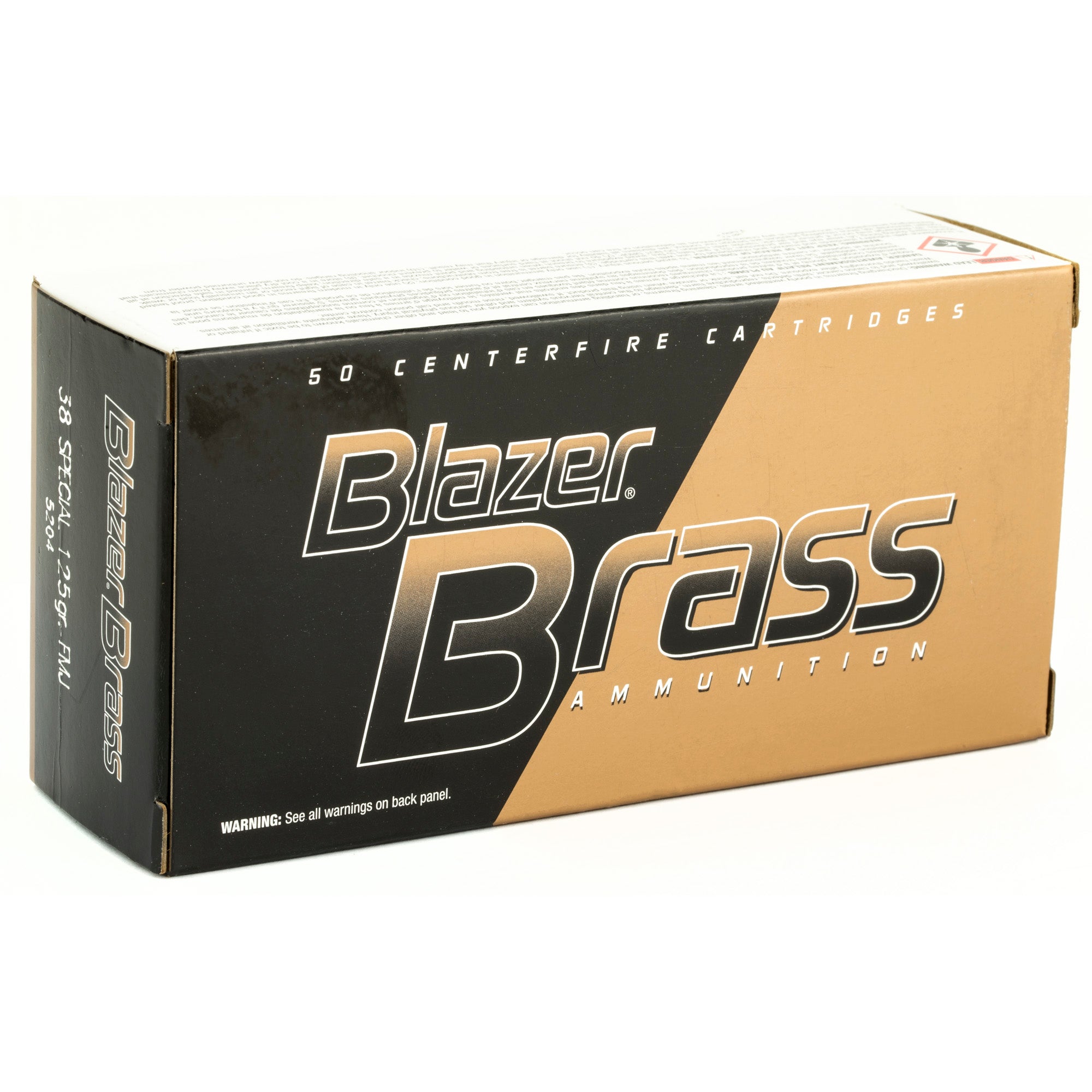 Blazer Brass 38spl 125gr Fmj 50/1000