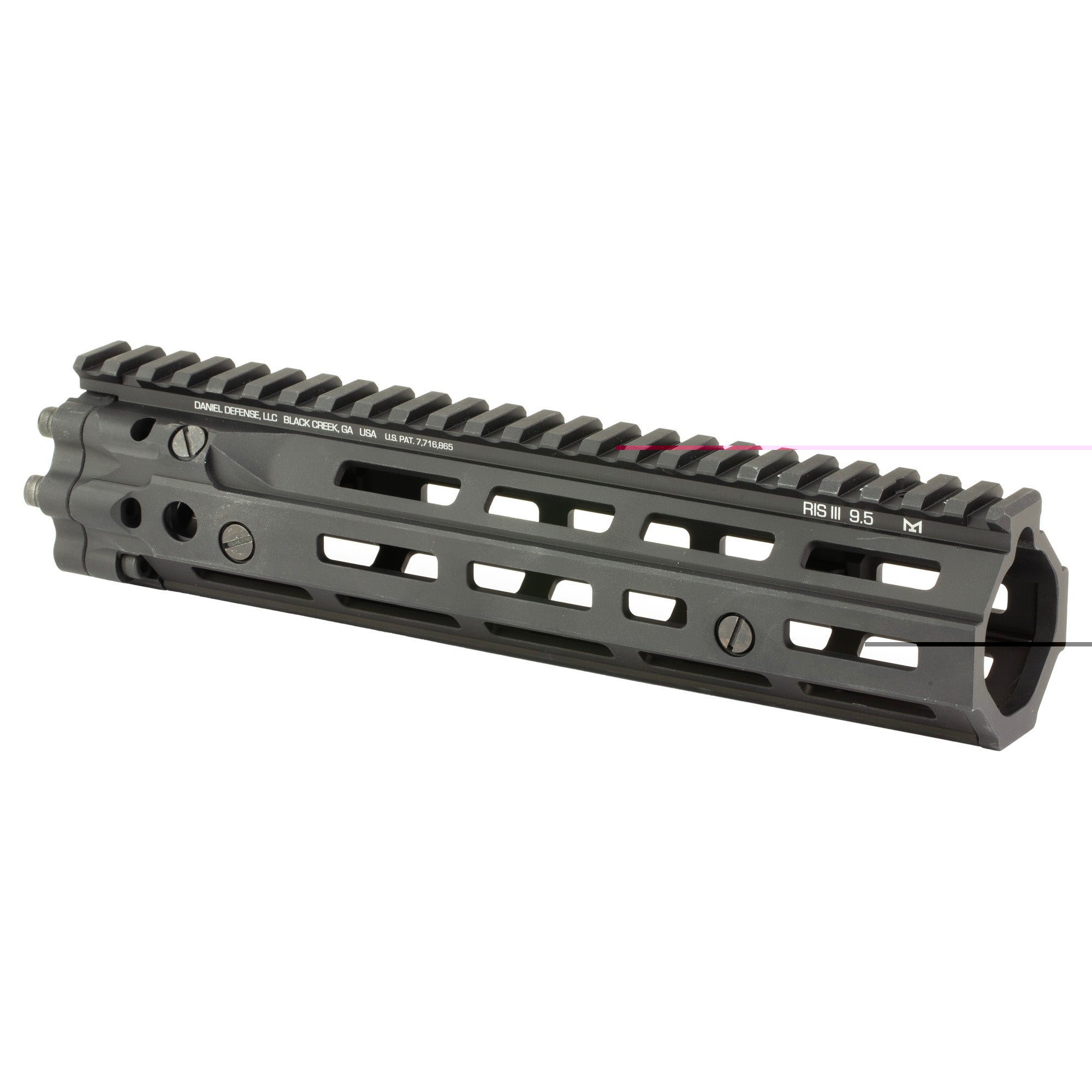 Dd Ris Iii Rail Assemblies 9.5" Blk