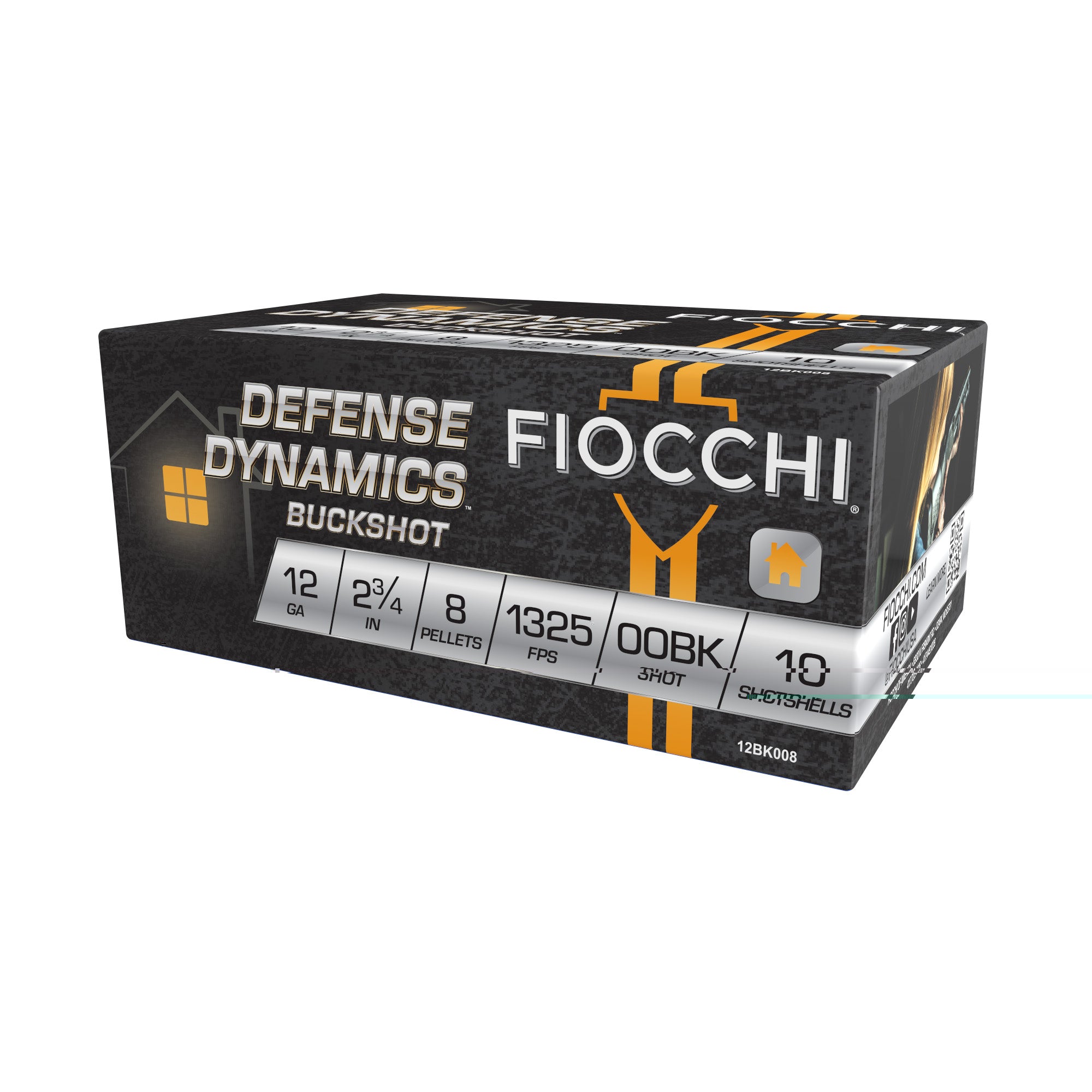 Fiocchi 12ga 2.75" 00bk 10/250