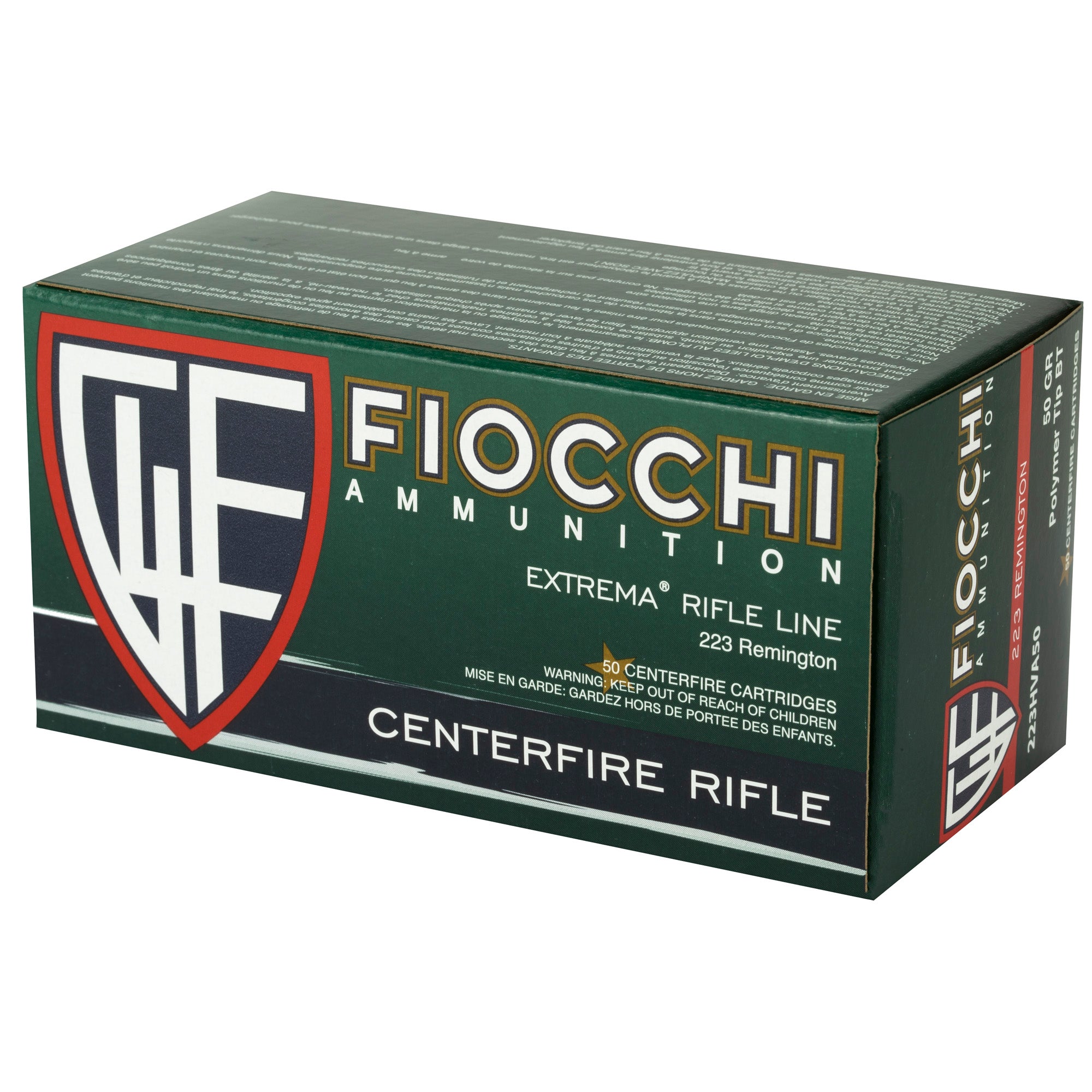 Fiocchi 223rem 50gr Vmax 50/1000
