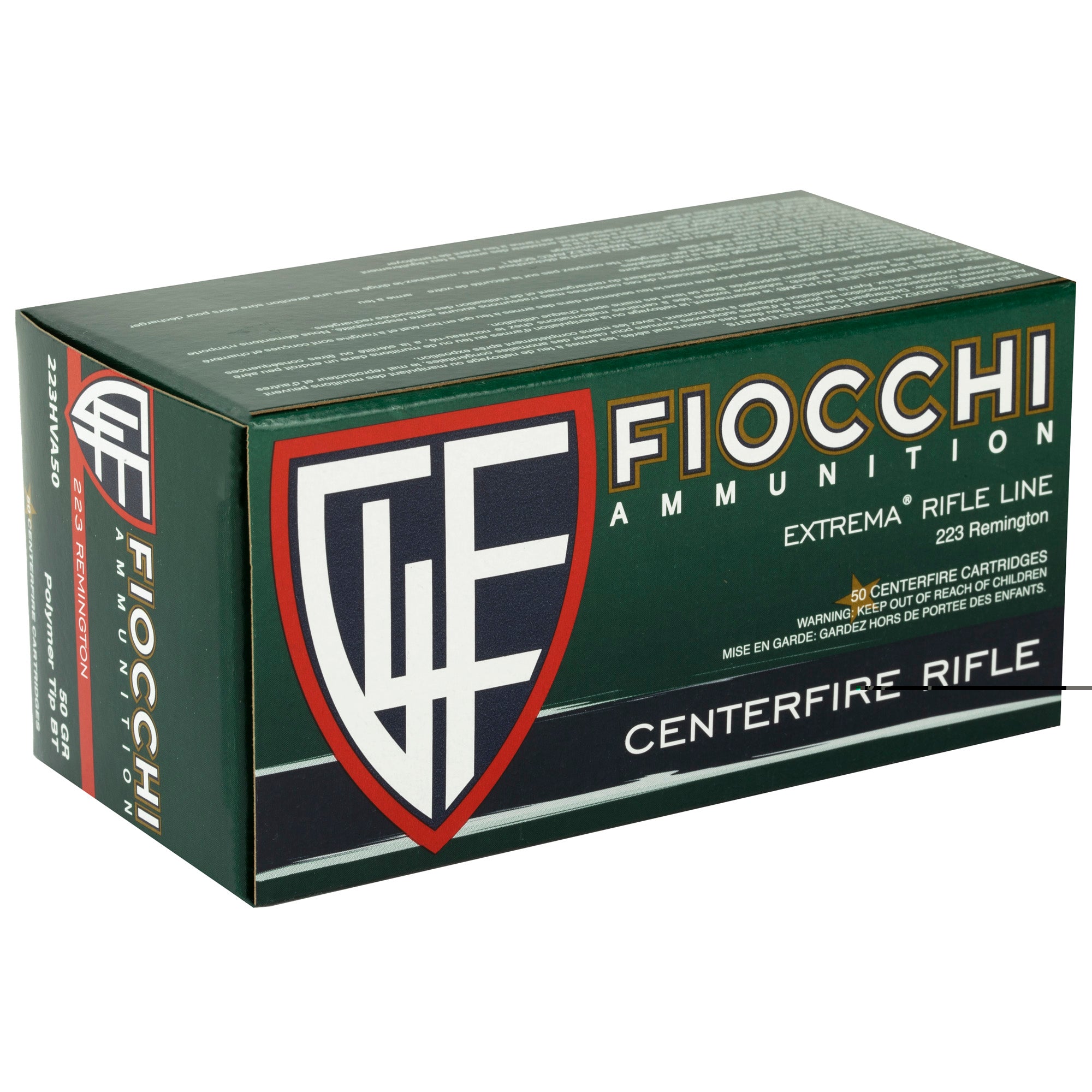 Fiocchi 223rem 50gr Vmax 50/1000
