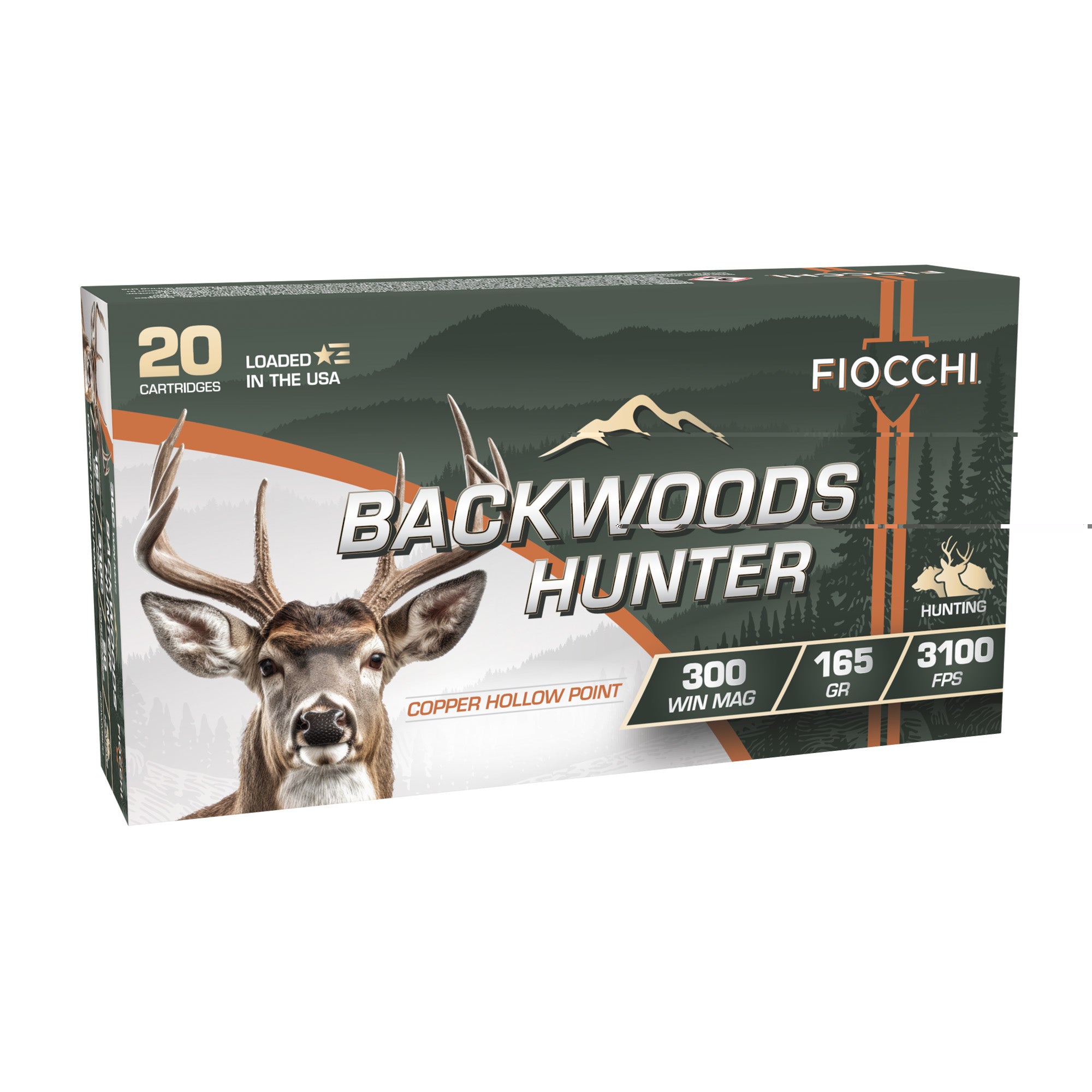 Fiocchi Bkw Hntr 300wm 165gr 20/200