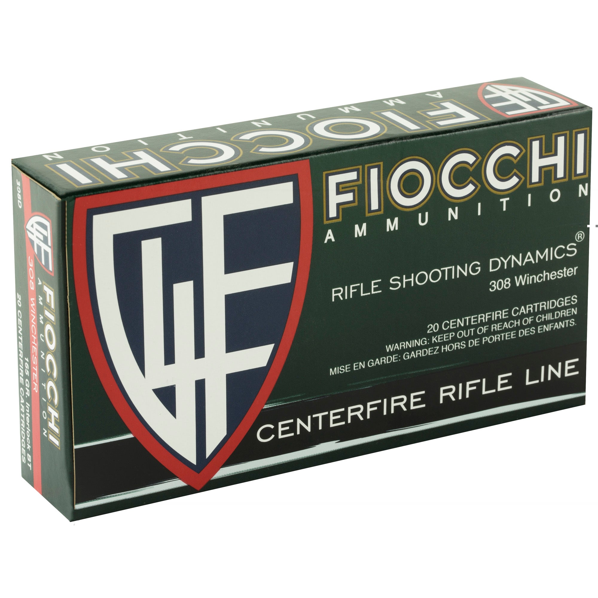 Fiocchi 308win 165gr Int Btsp 20/200
