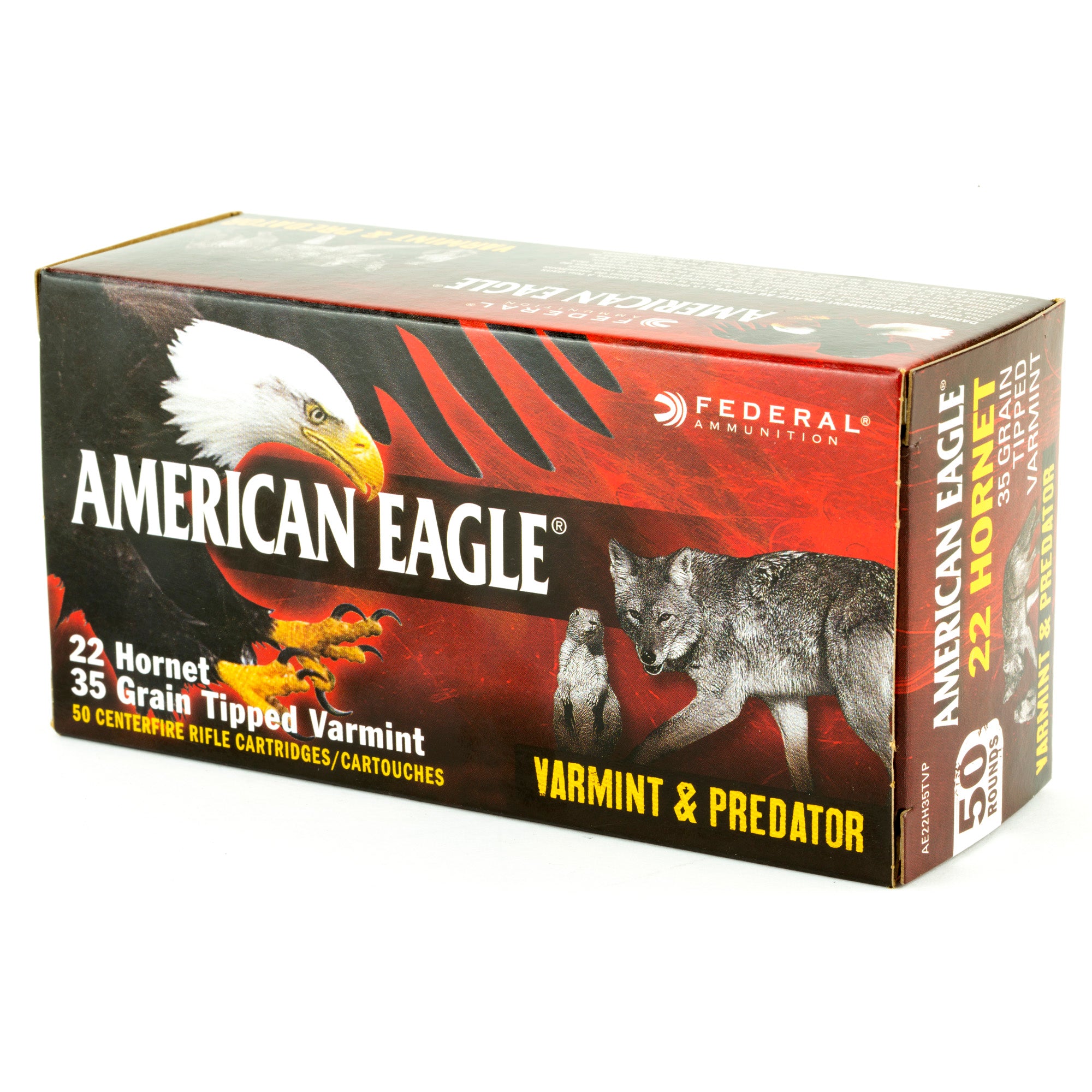 Fed Am Eagle V&p 22hrn 35gr 50/500