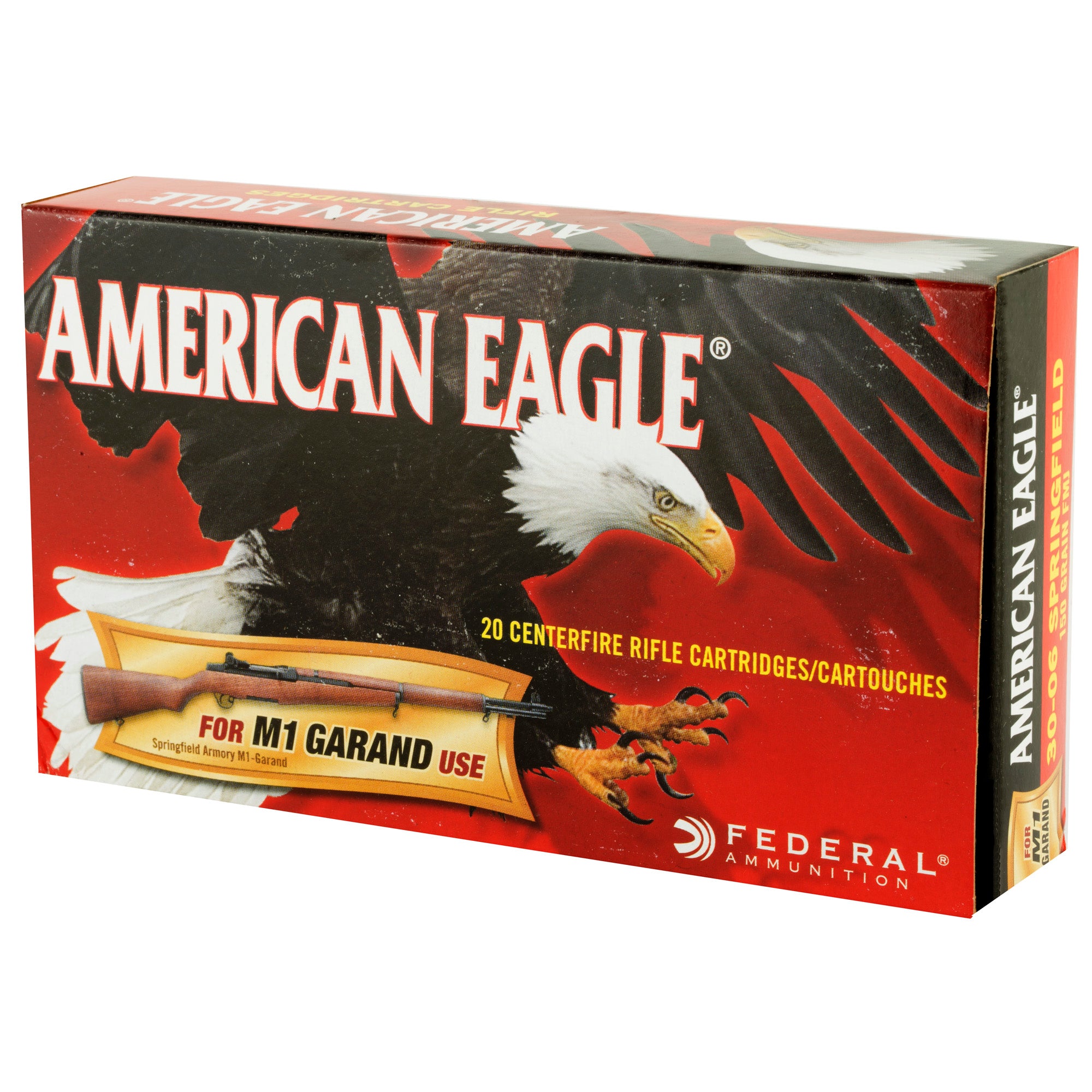 Fed Am Eagle 3006 150gr Fmj M1 20