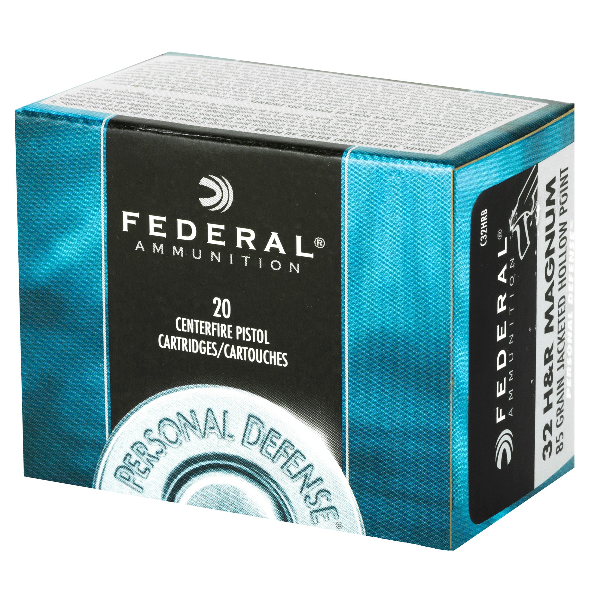Fed Pd 32h&r Mag 85gr Jhp 20/500