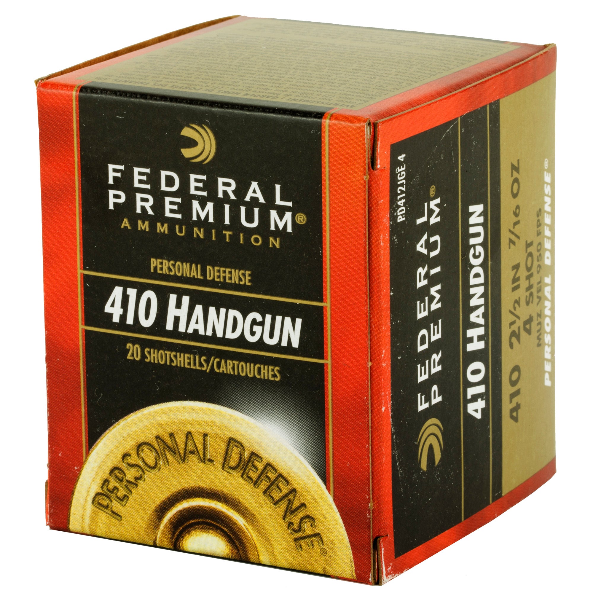 Fed Pd 410ga 2.5" #4 20/200