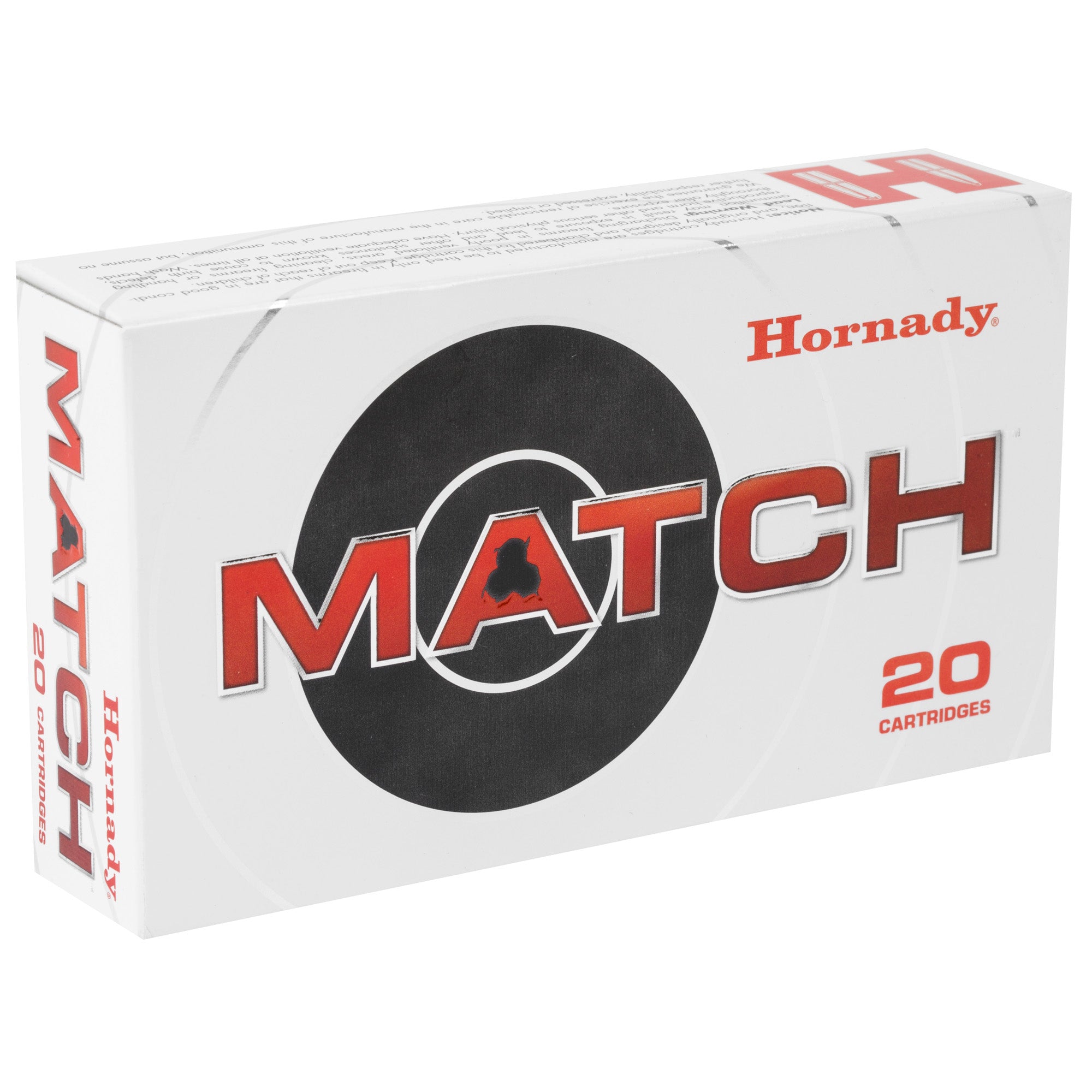Hrndy 308win 168gr Bthp Mtch 20/200