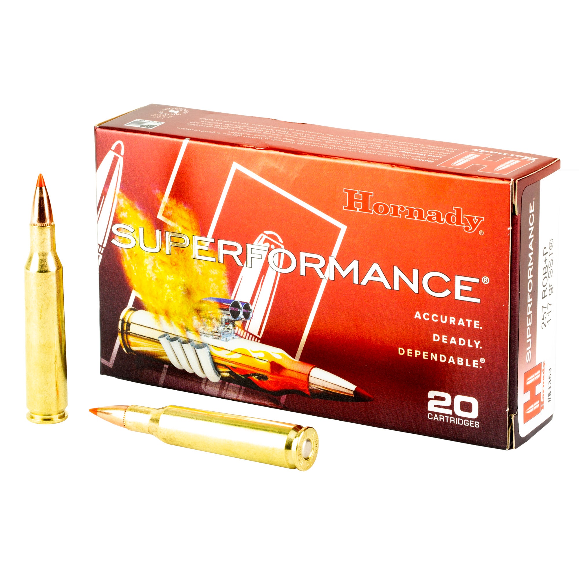 Hrndy Sf 257rob+p 117gr Sst 20/200