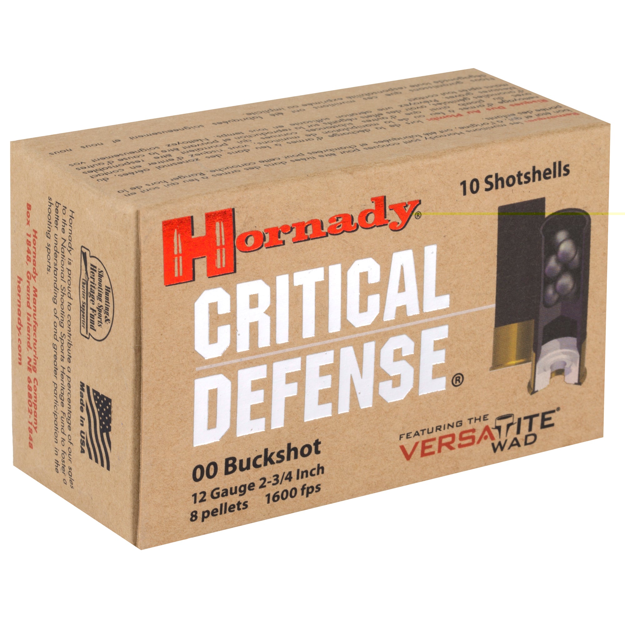 Hrndy Cd 12ga 00 Buck 10/100
