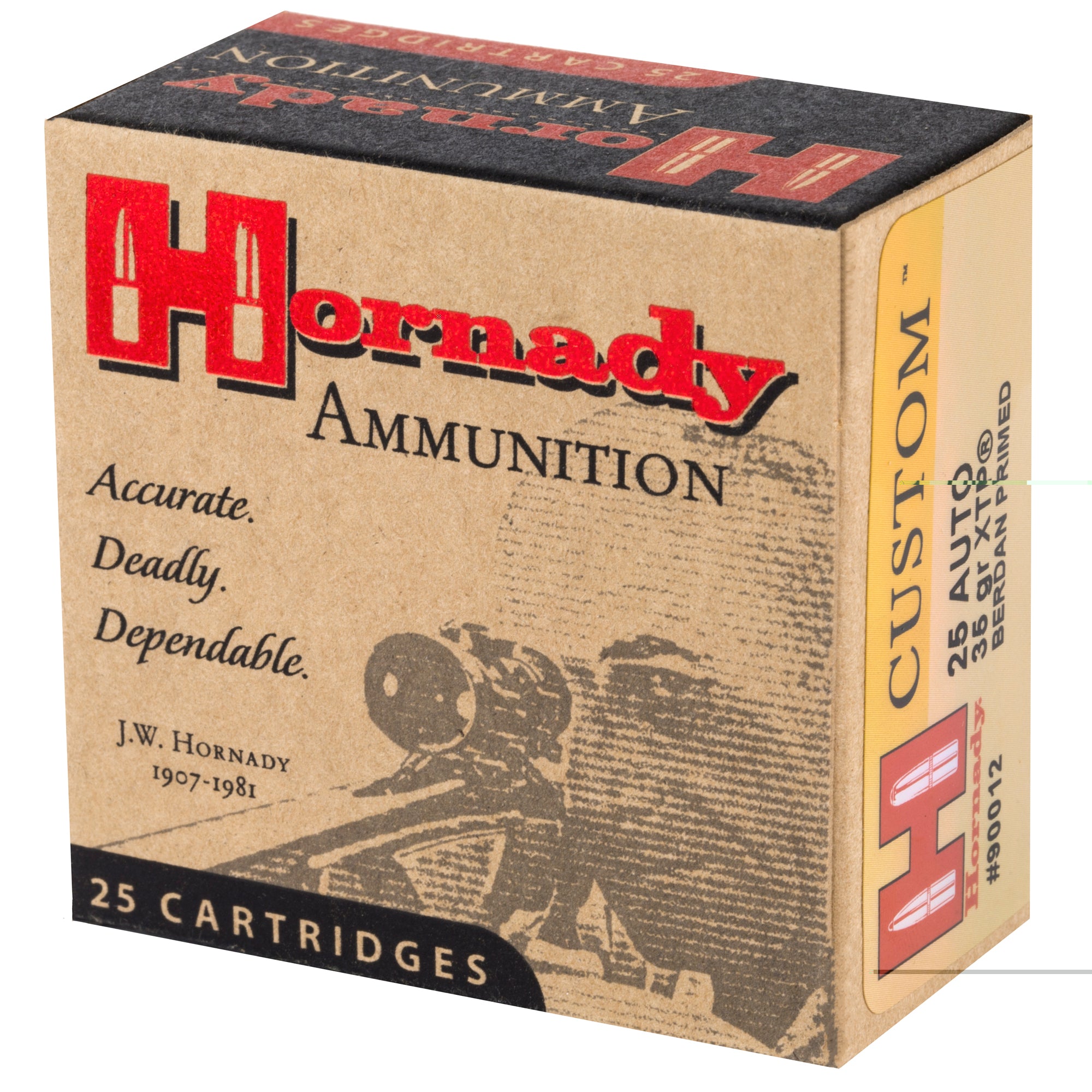 Hrndy 25acp 35gr Jhp/xtp 25/250