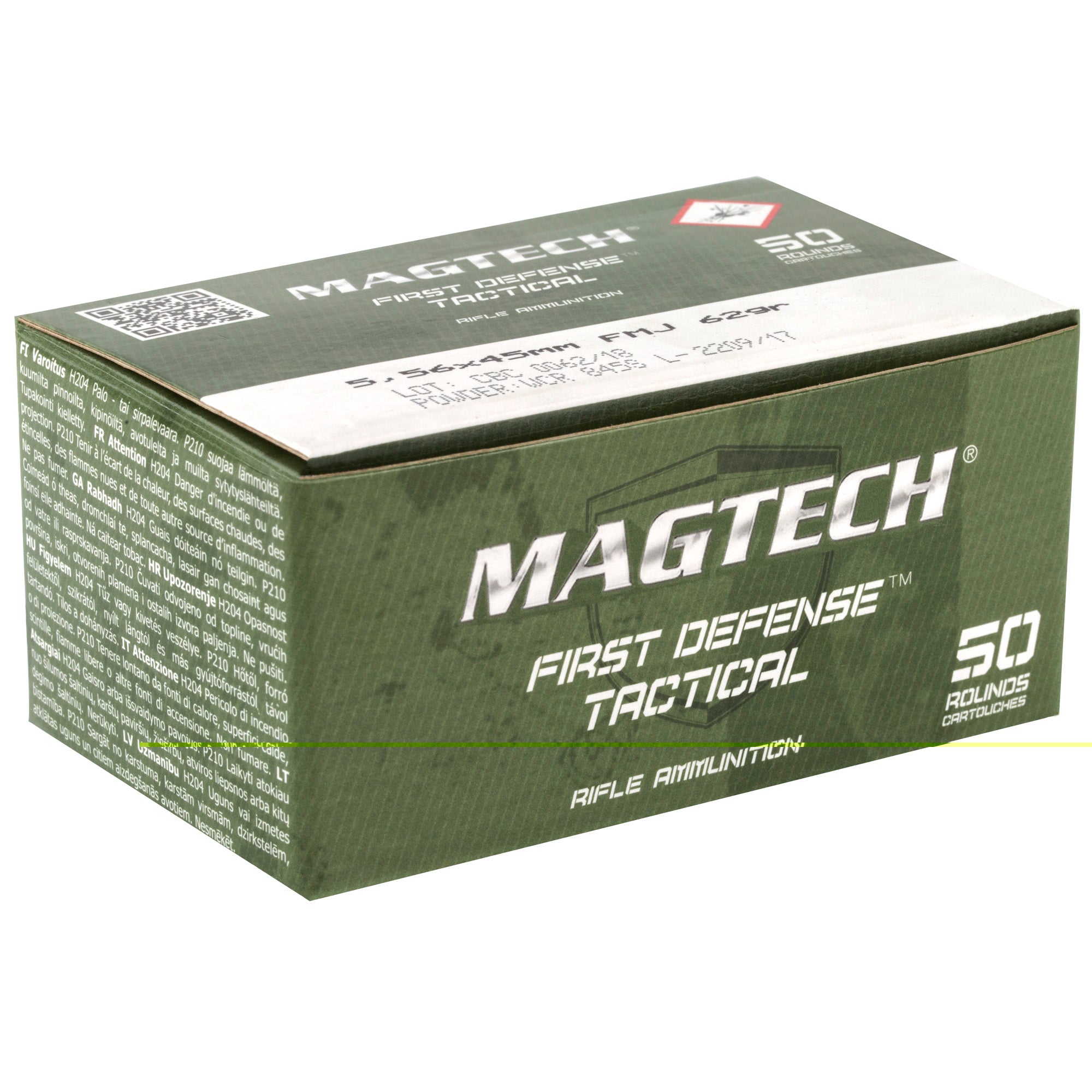 Magtech Cbc 556nato 62gr Fmj 50/1000