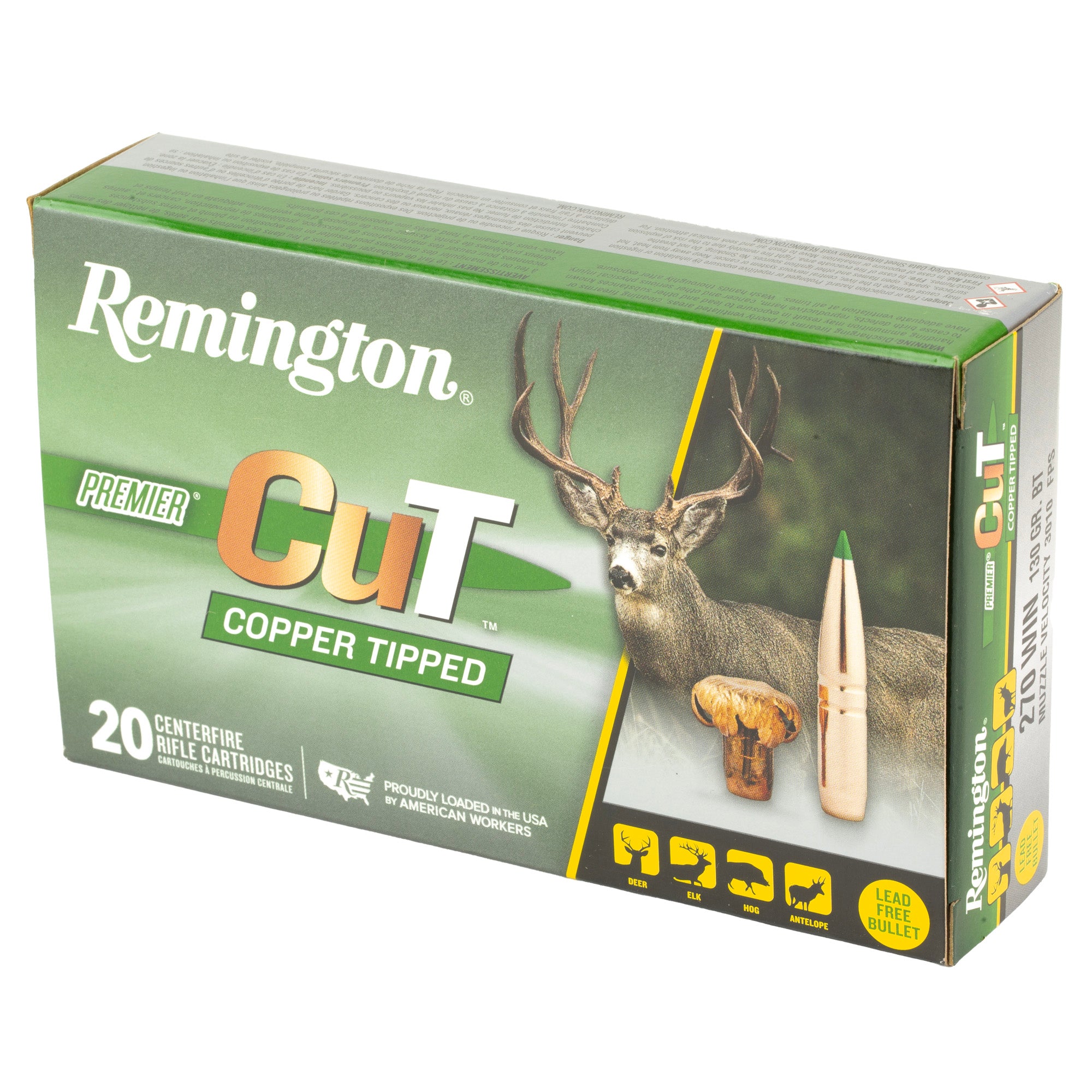 Rem Prmrcut 270win 130gr 20/200