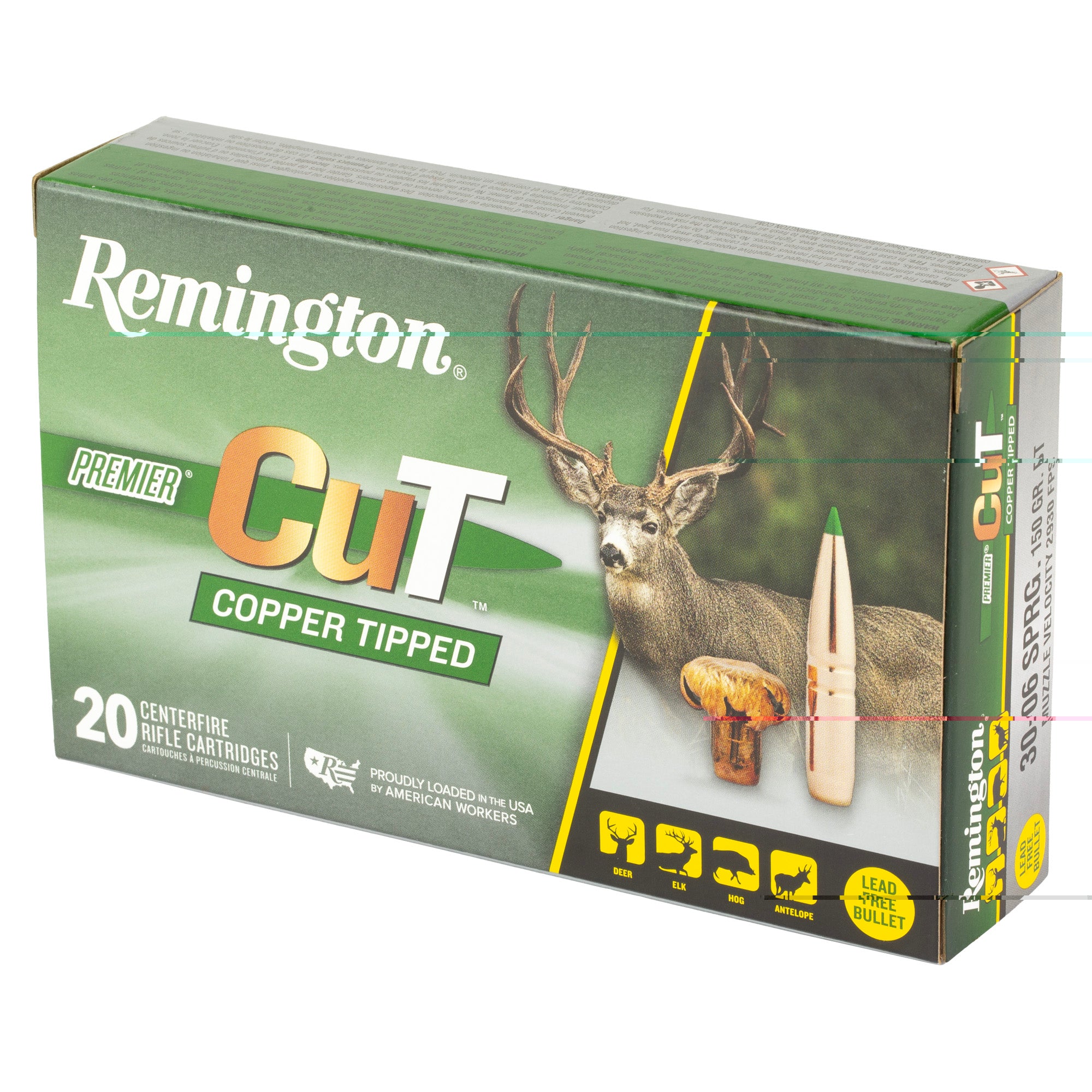 Rem Prmrcut Cpr 30-06sprg 165gr