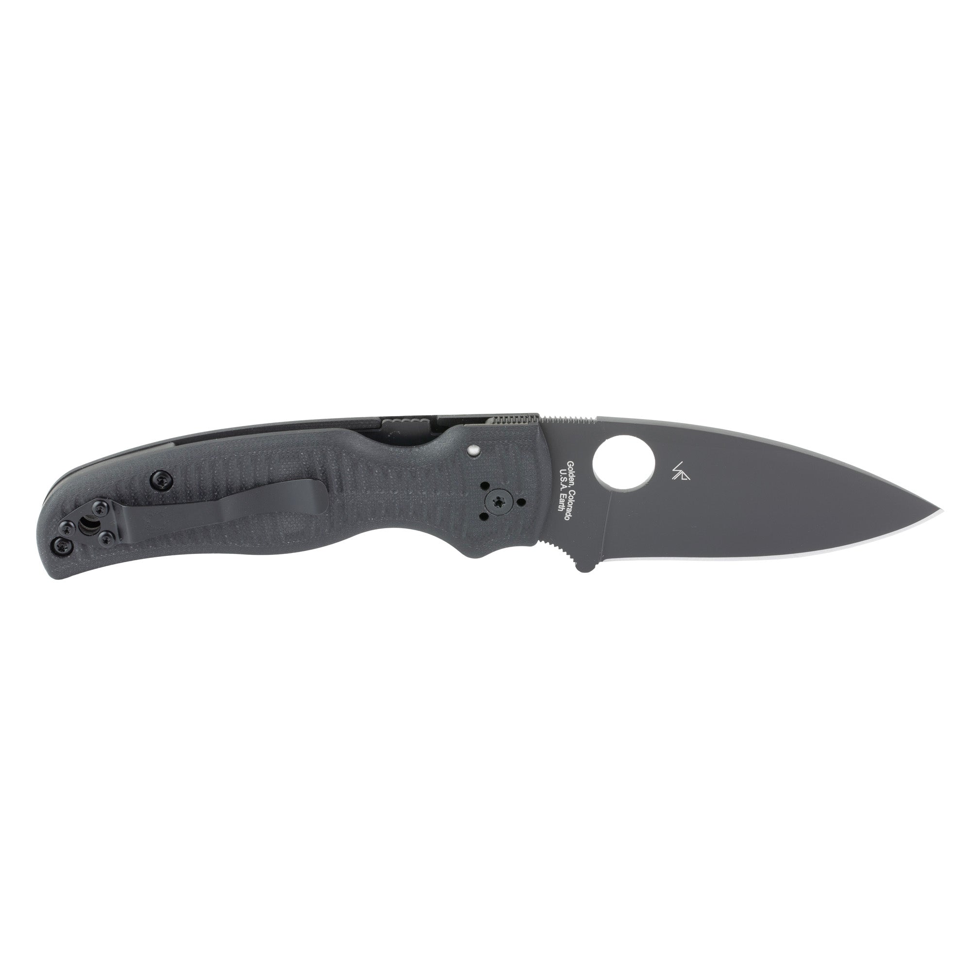 Spyderco Shaman Salt 3.58" Blk