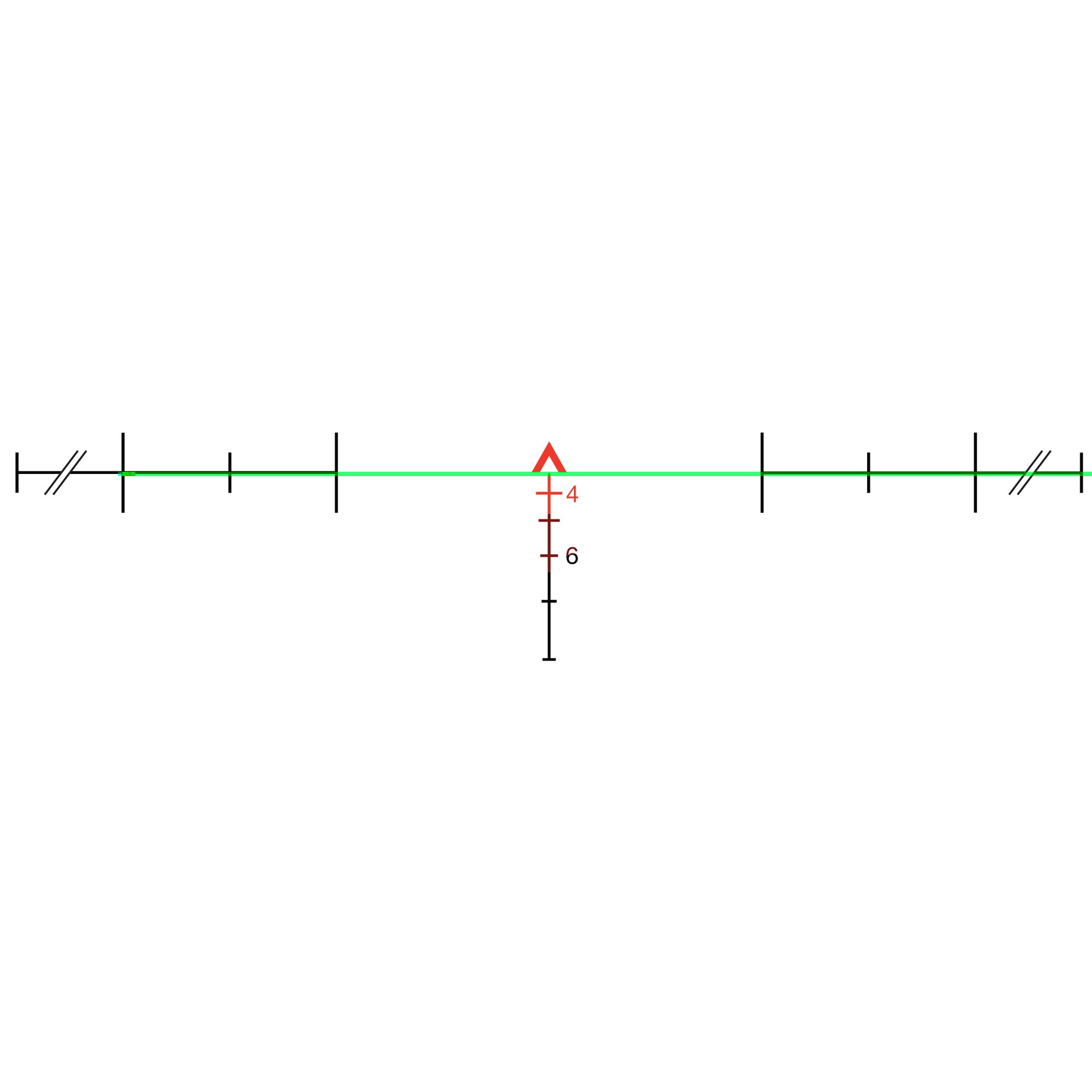 Trijicon Acog Rco 4x32 Red Chv M4