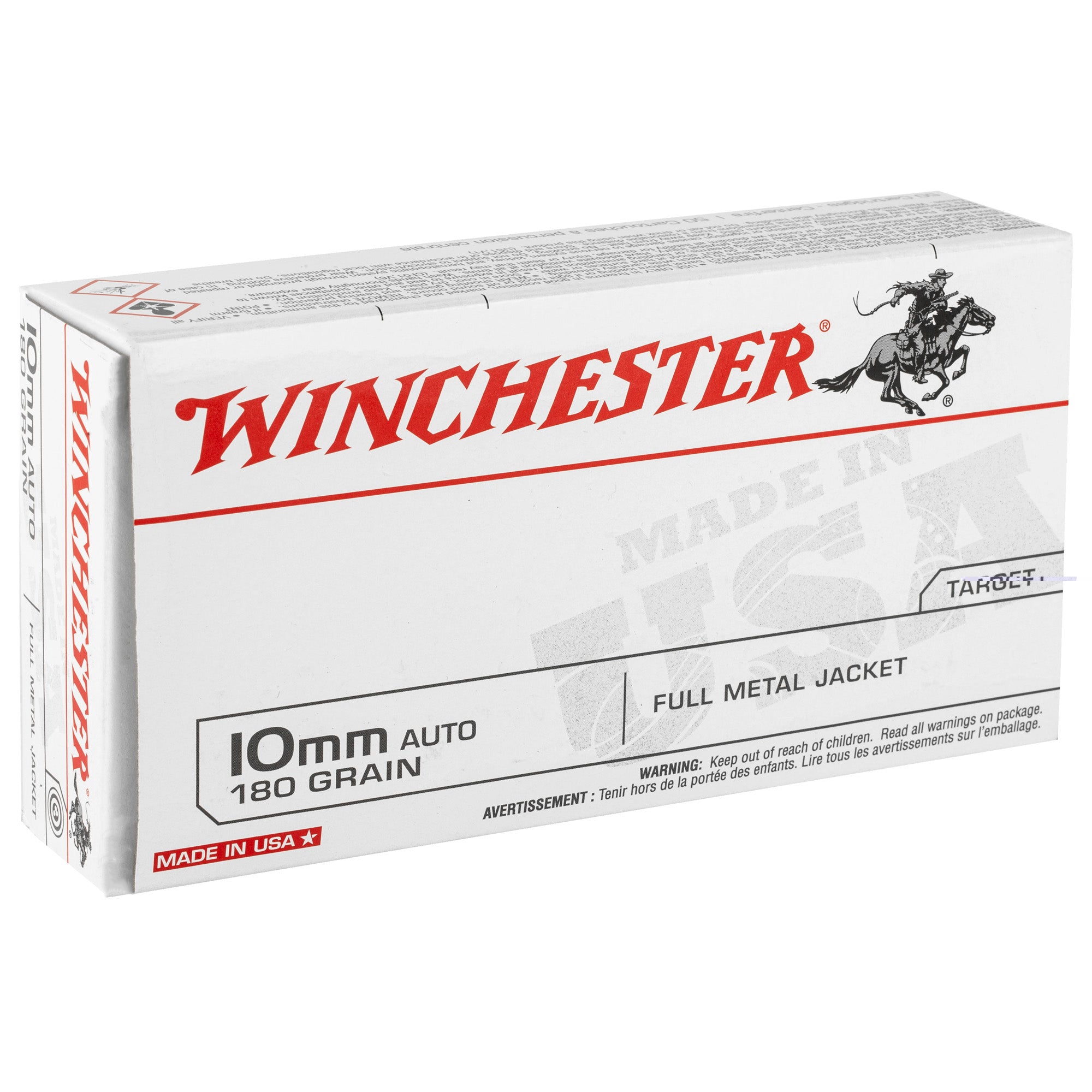 Win Usa 10mm 180gr Fmj 50/500
