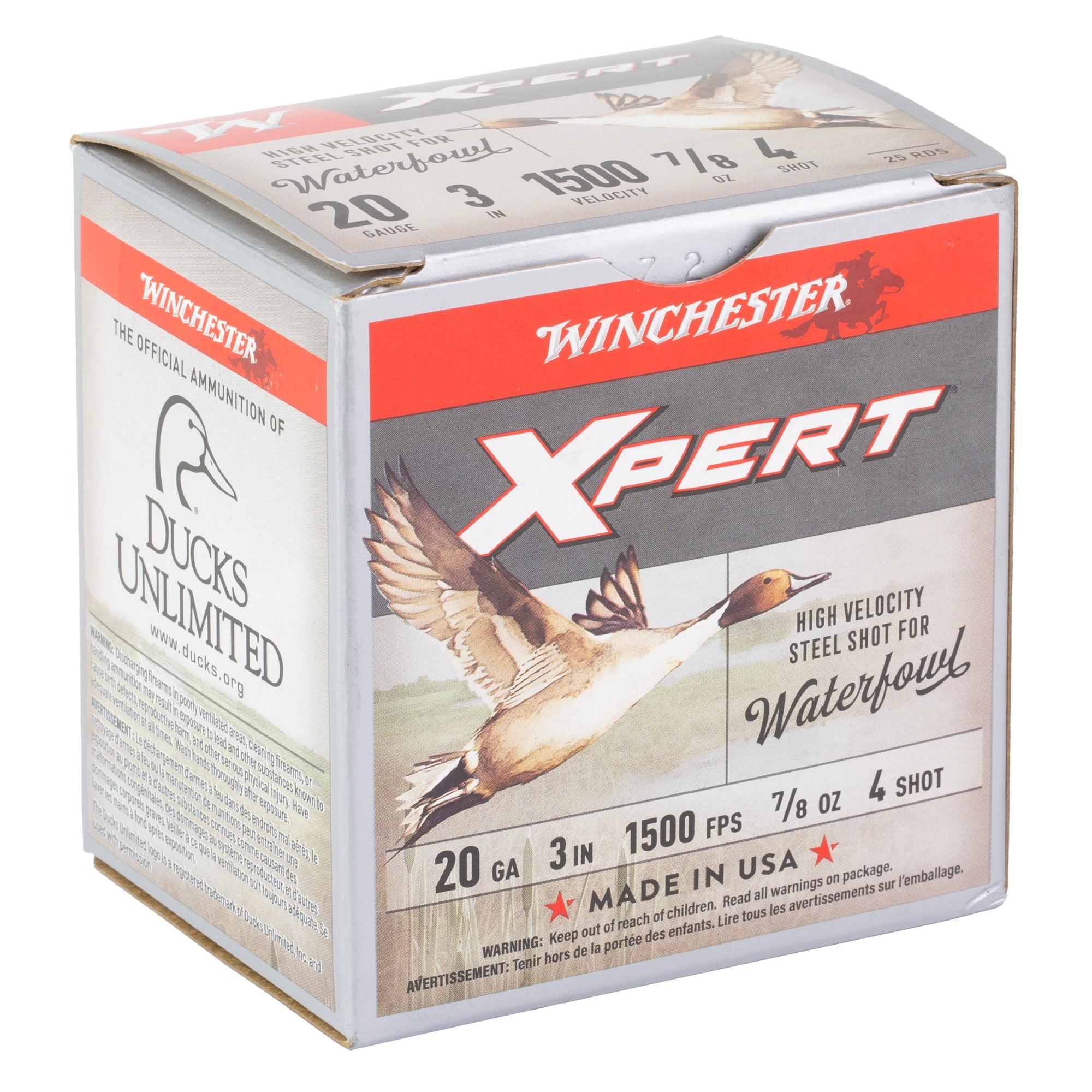 Win Xpert Steel Wf 20ga 3" #4 25/250
