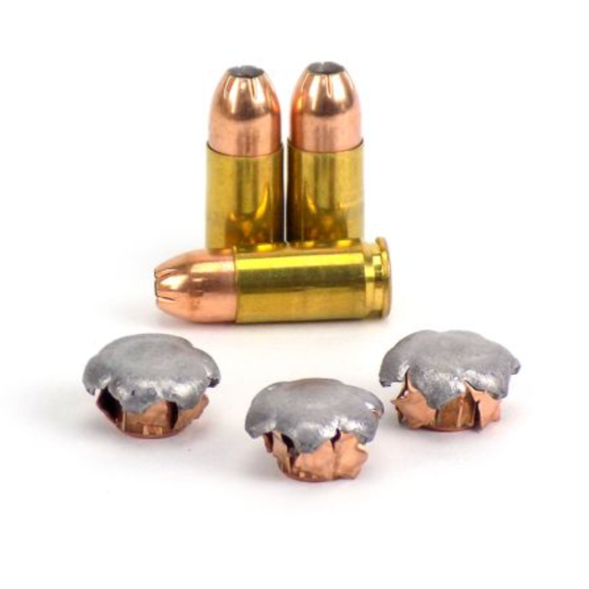 9MM 124GR JHP 200 Rounds (10x 20/rd Bags)