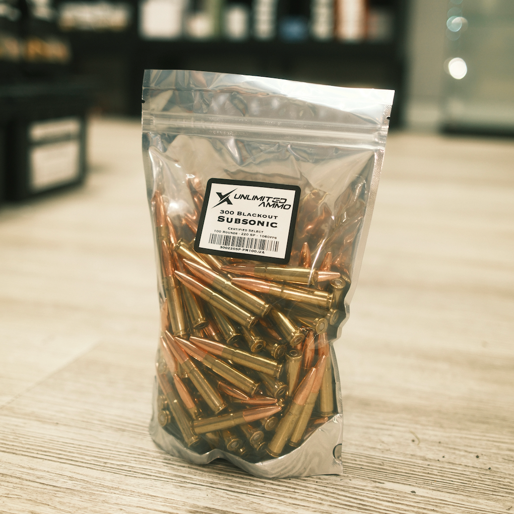 300 BLACKOUT (Certified Select) 220gr SUBSONIC