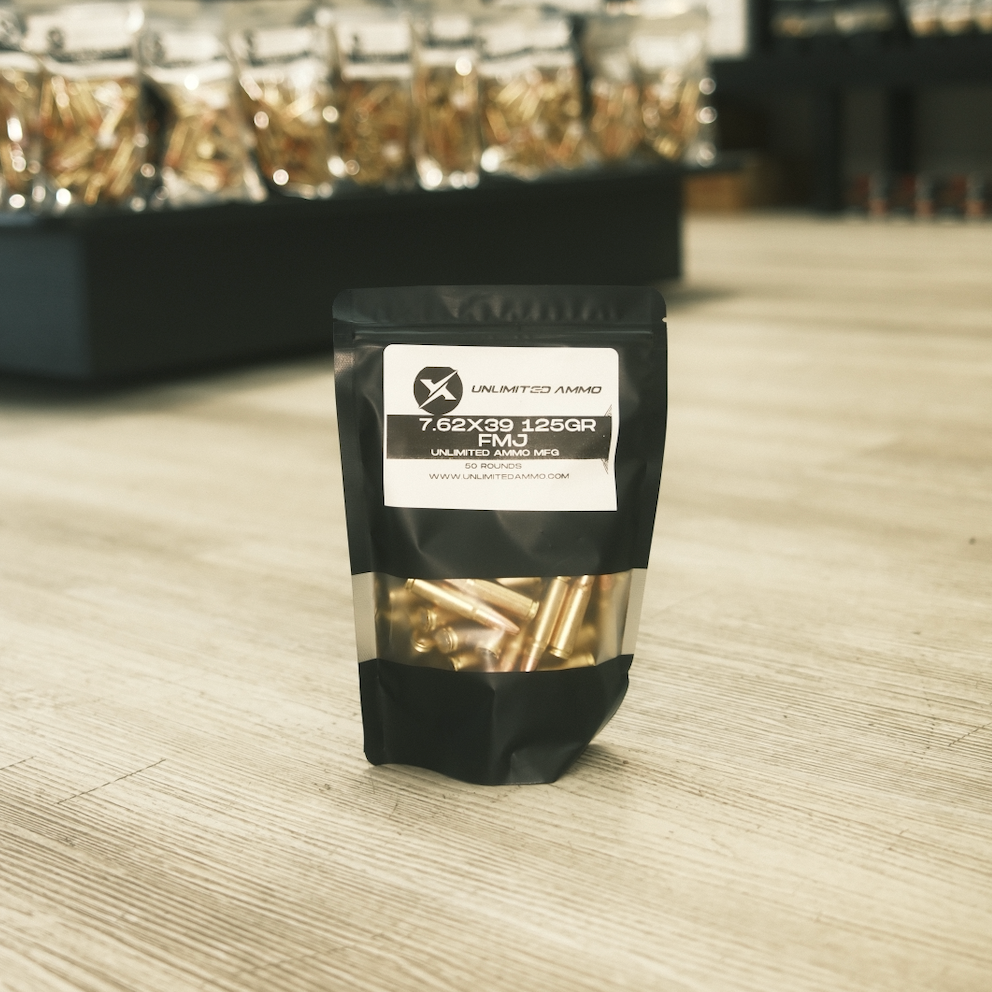 7.62x39 125gr 50/rd