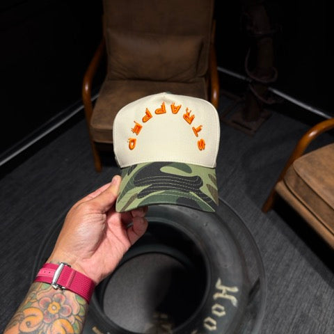 WHATTHEKICKS - CAMO BLACK / CAMO ORANGE