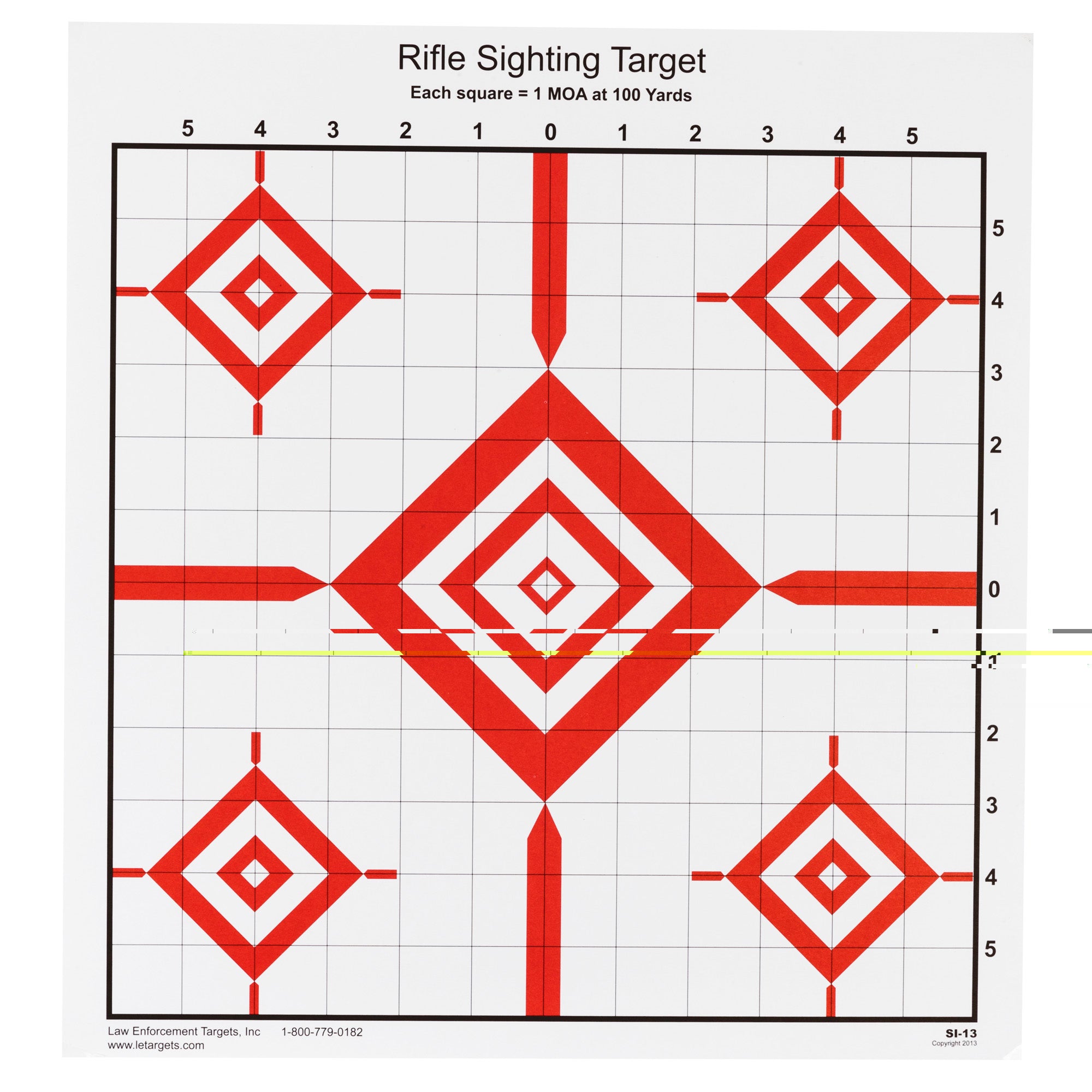 Action Tgt Rifle Sighting 100pk