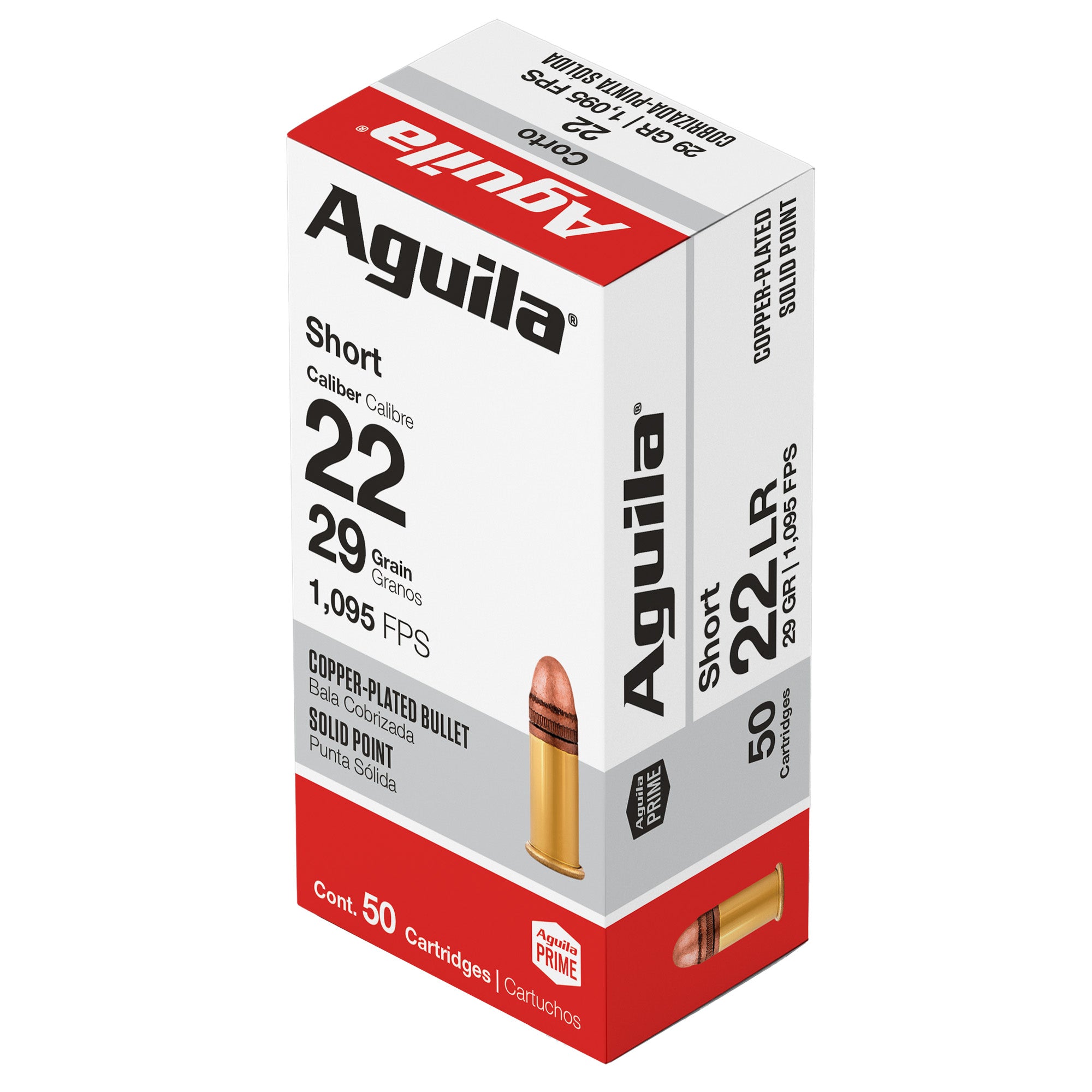 Aguila 22 Short Hv 29gr 50/1000