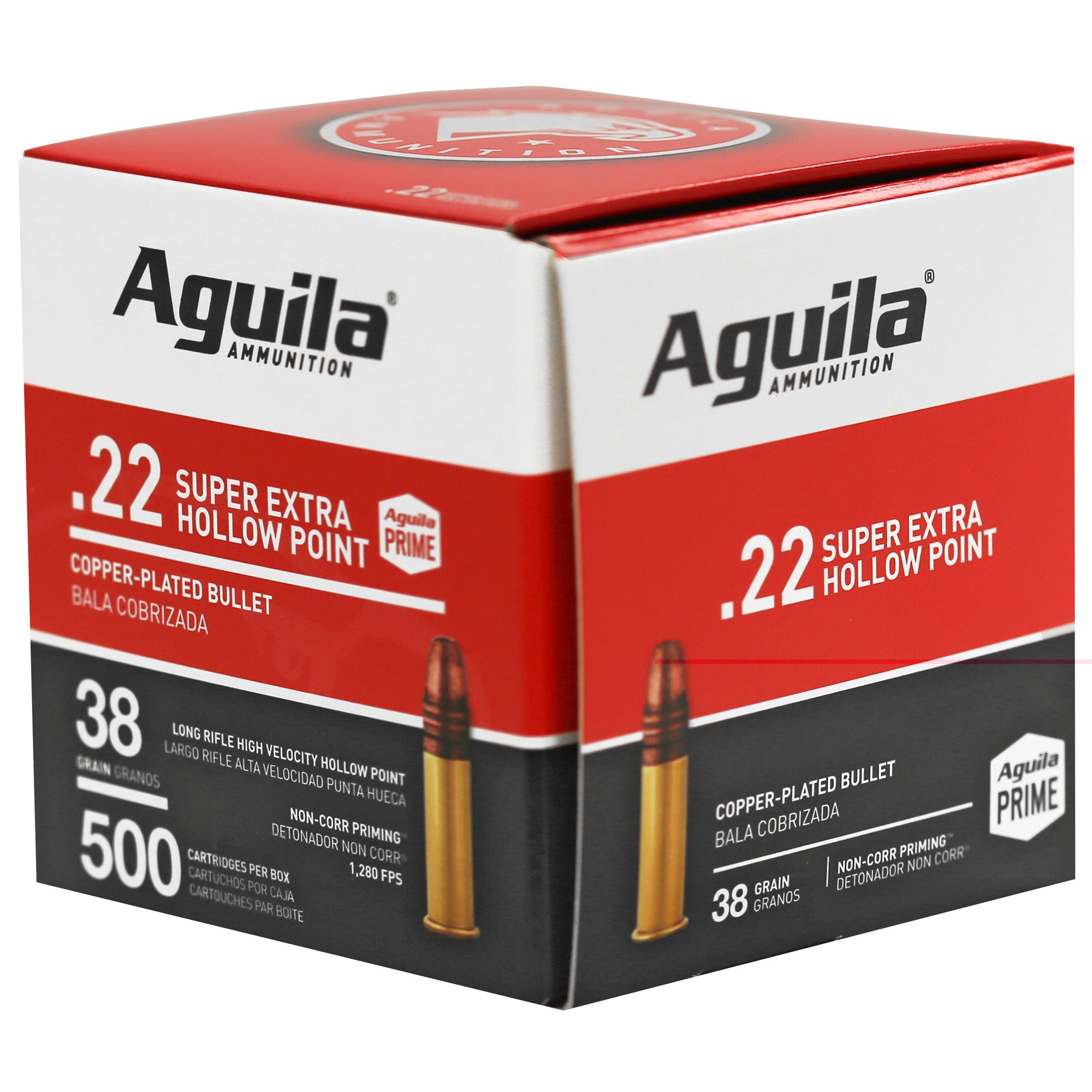 Aguila 22lr Hv Hp 38 Gr Pack