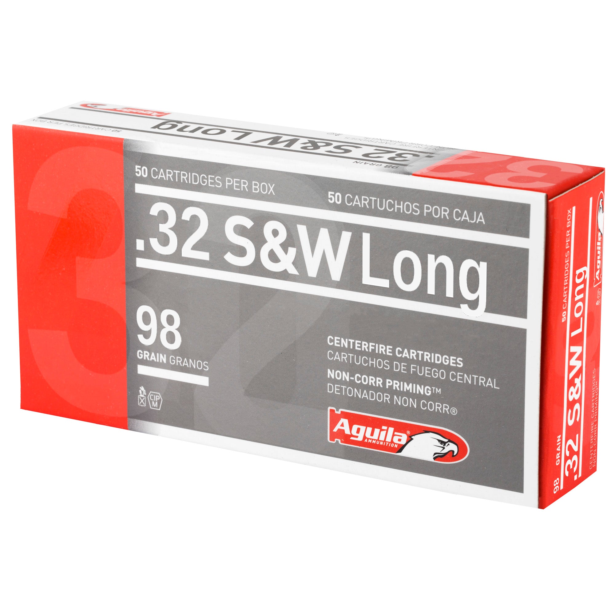 Aguila 32s&w Long 98gr Lrn 50/1000