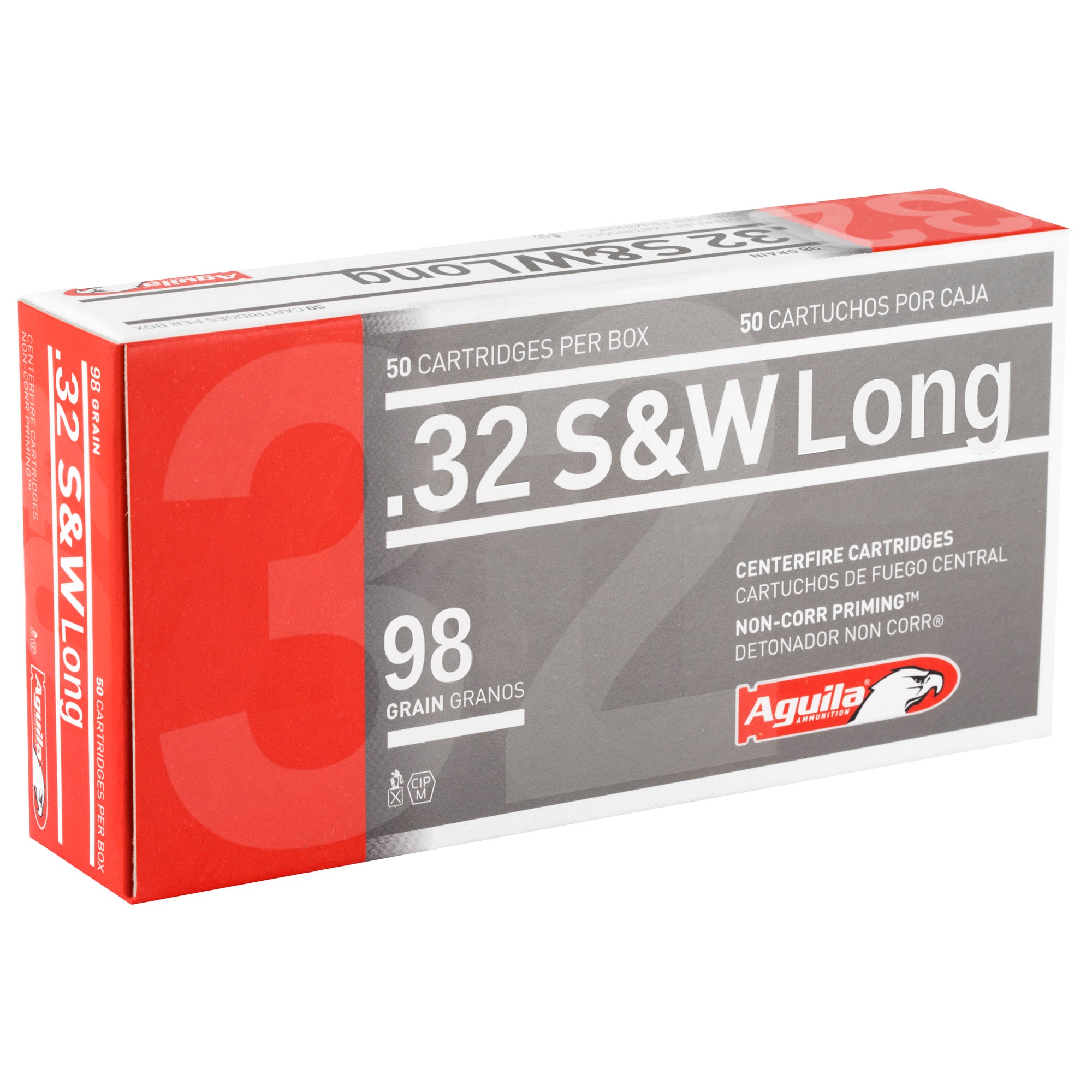 Aguila 32s&w Long 98gr Lrn 50/1000