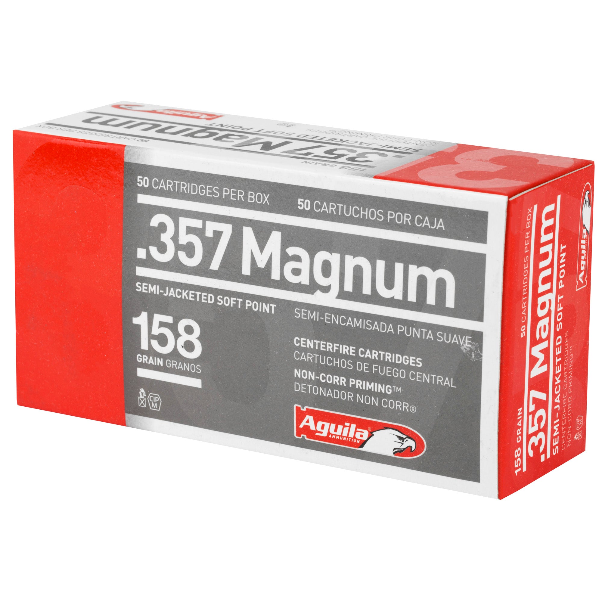 Aguila 357mag 158gr Sjsp 50/1000