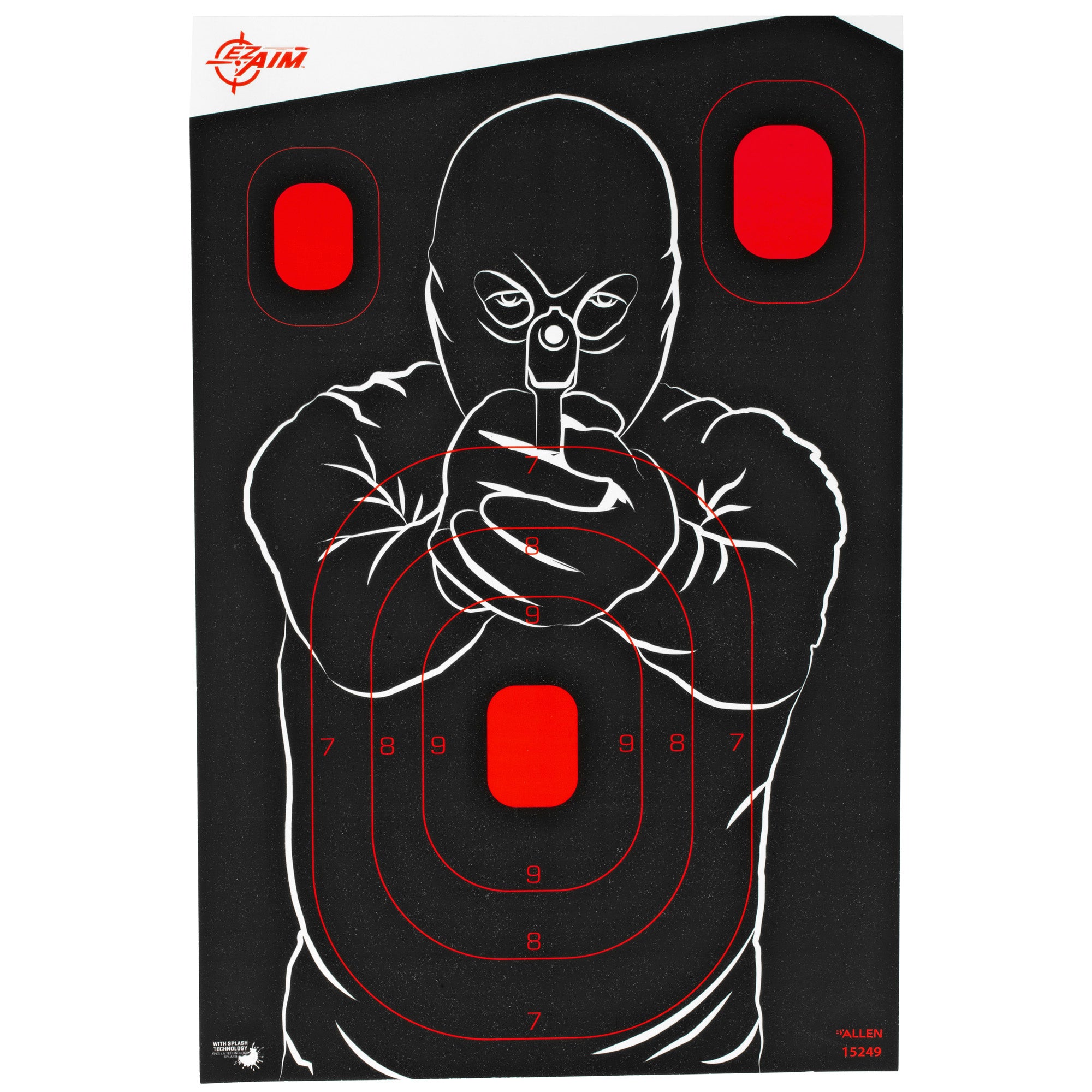 Allen Ez Aim 12"x18" Bad Guy 5pk