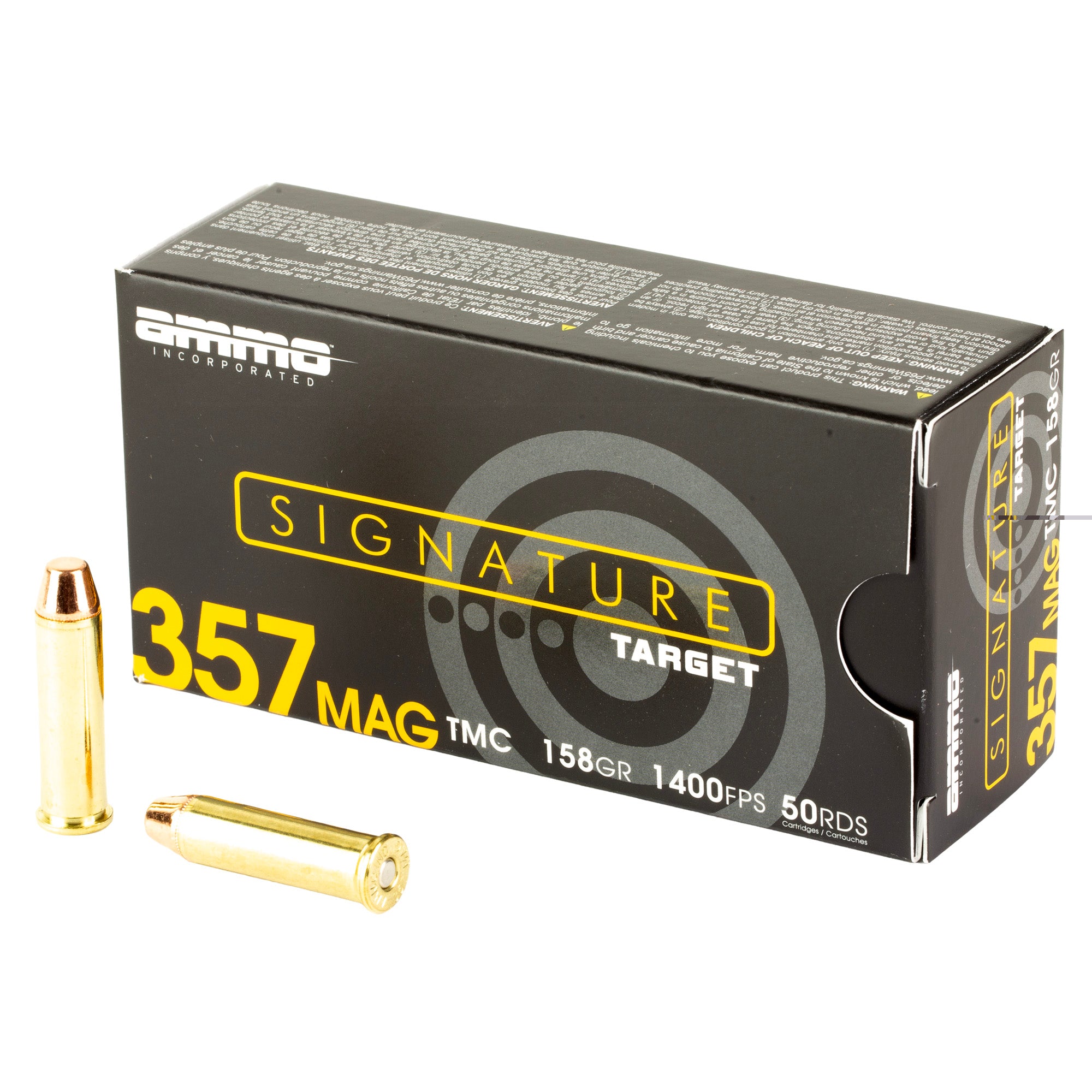 Ammo Inc 357 Mag 158gr Tmc 50/1000