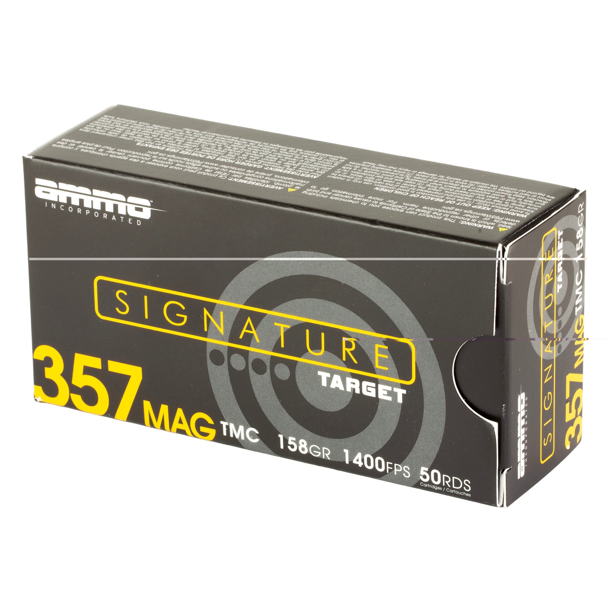 Ammo Inc 357 Mag 158gr Tmc 50/1000