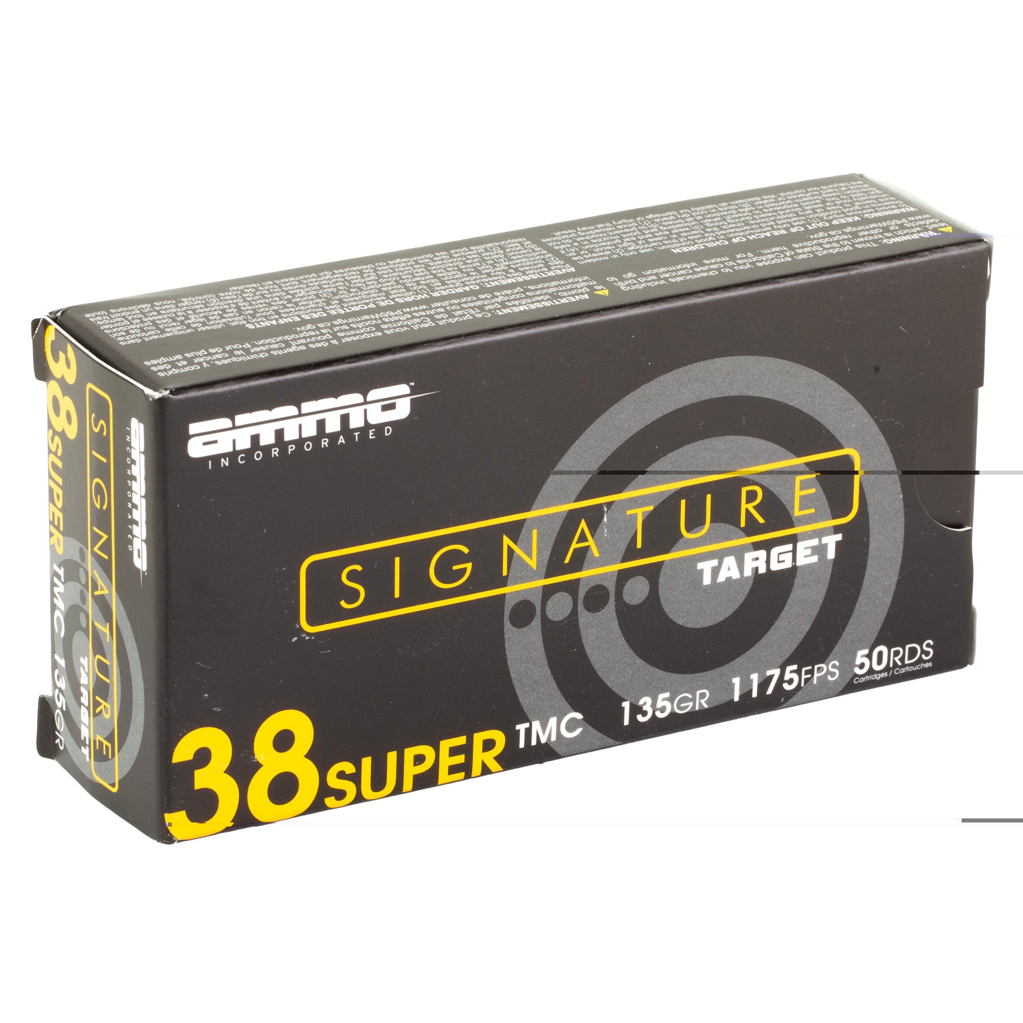 Ammo Inc 38 Super 135gr Tmc 50/1000