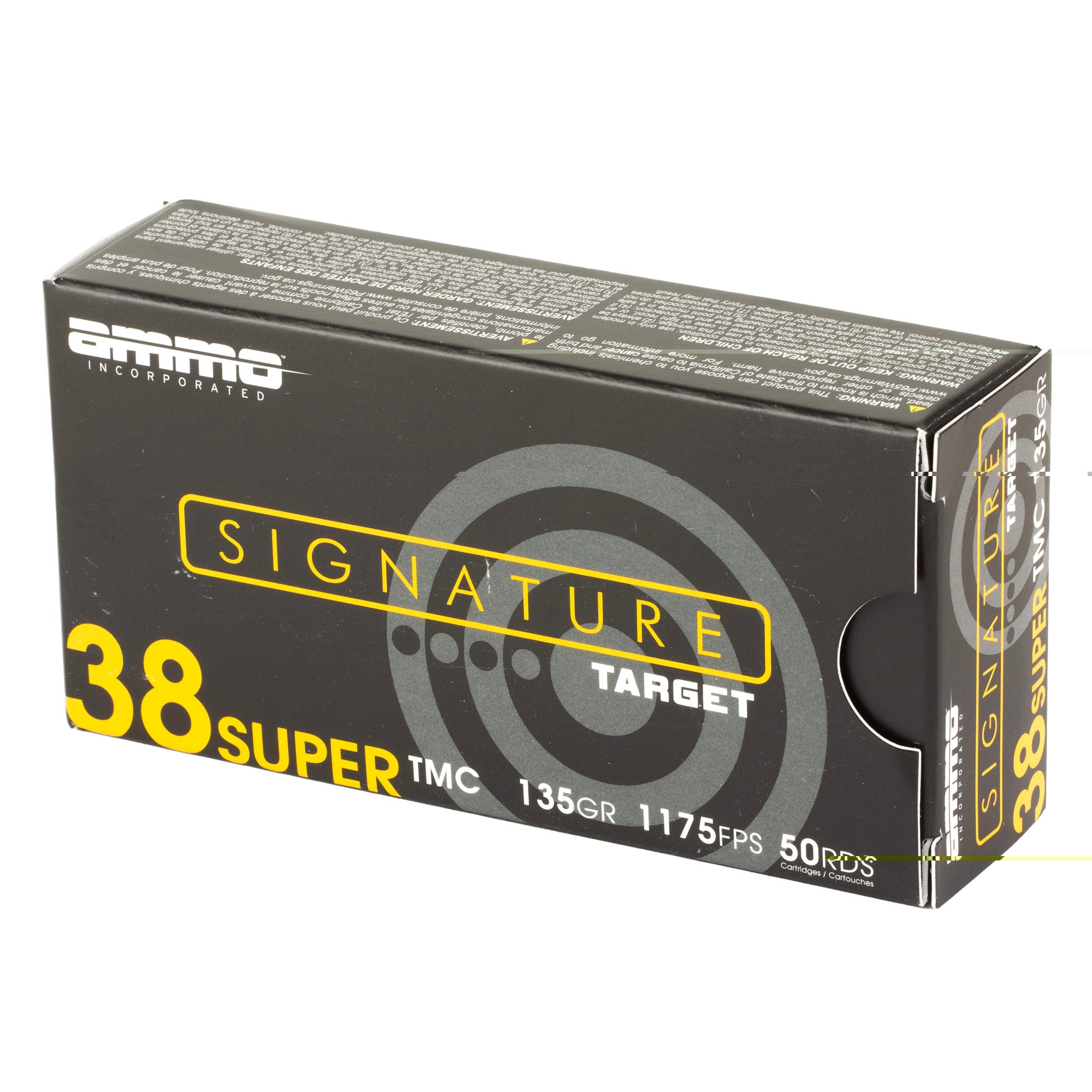 Ammo Inc 38 Super 135gr Tmc 50/1000