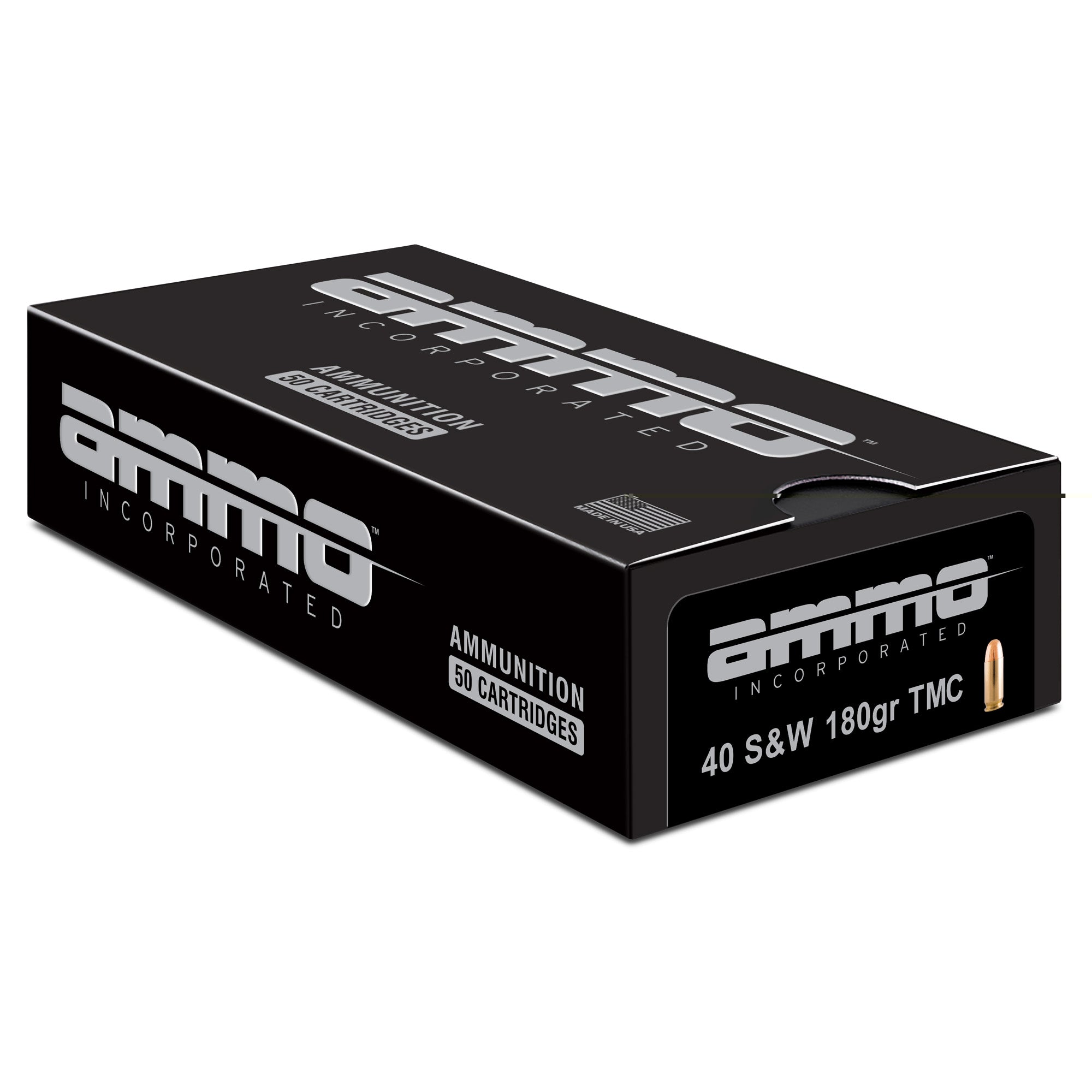 Ammo Inc 40 S&w 180gr Tmc 50/1000