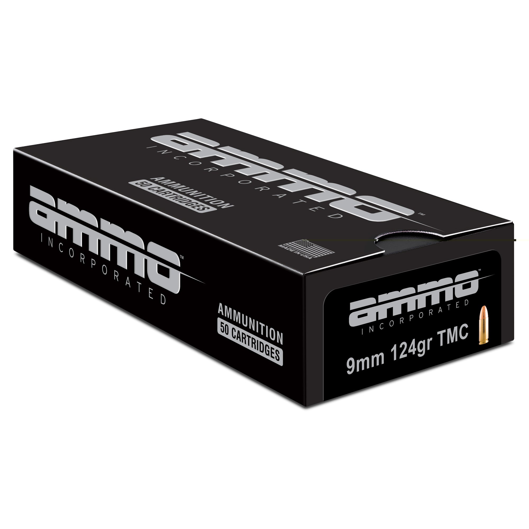 Ammo Inc 9mm 124 Gr Tmc 50/1000