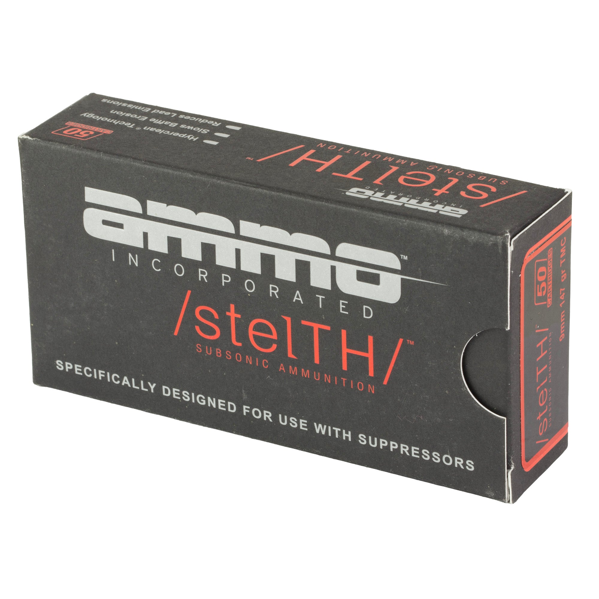 Ammo Inc Stealth 9mm 147gr 50/1000