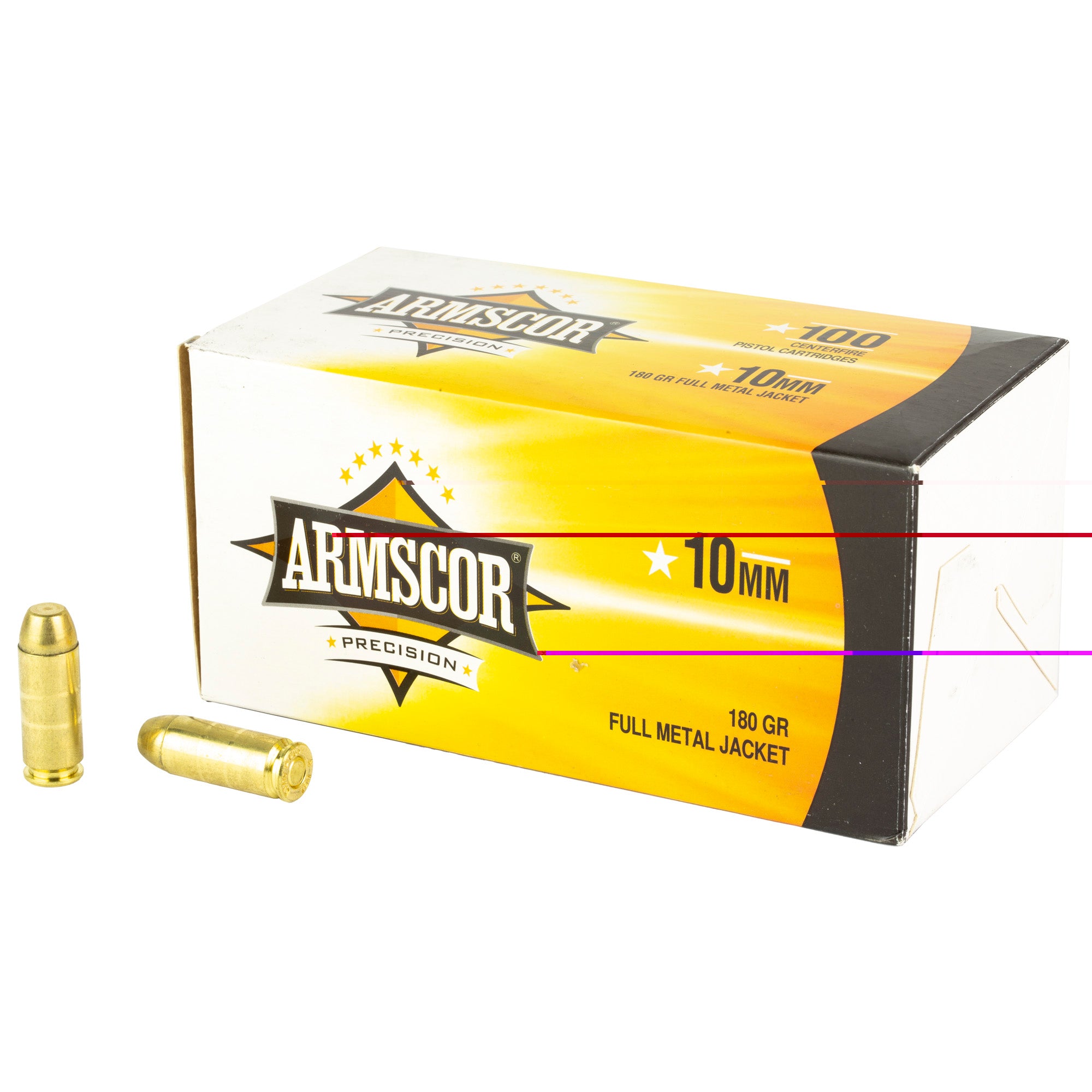 Armscor 10mm 180gr Fmj 100/1200