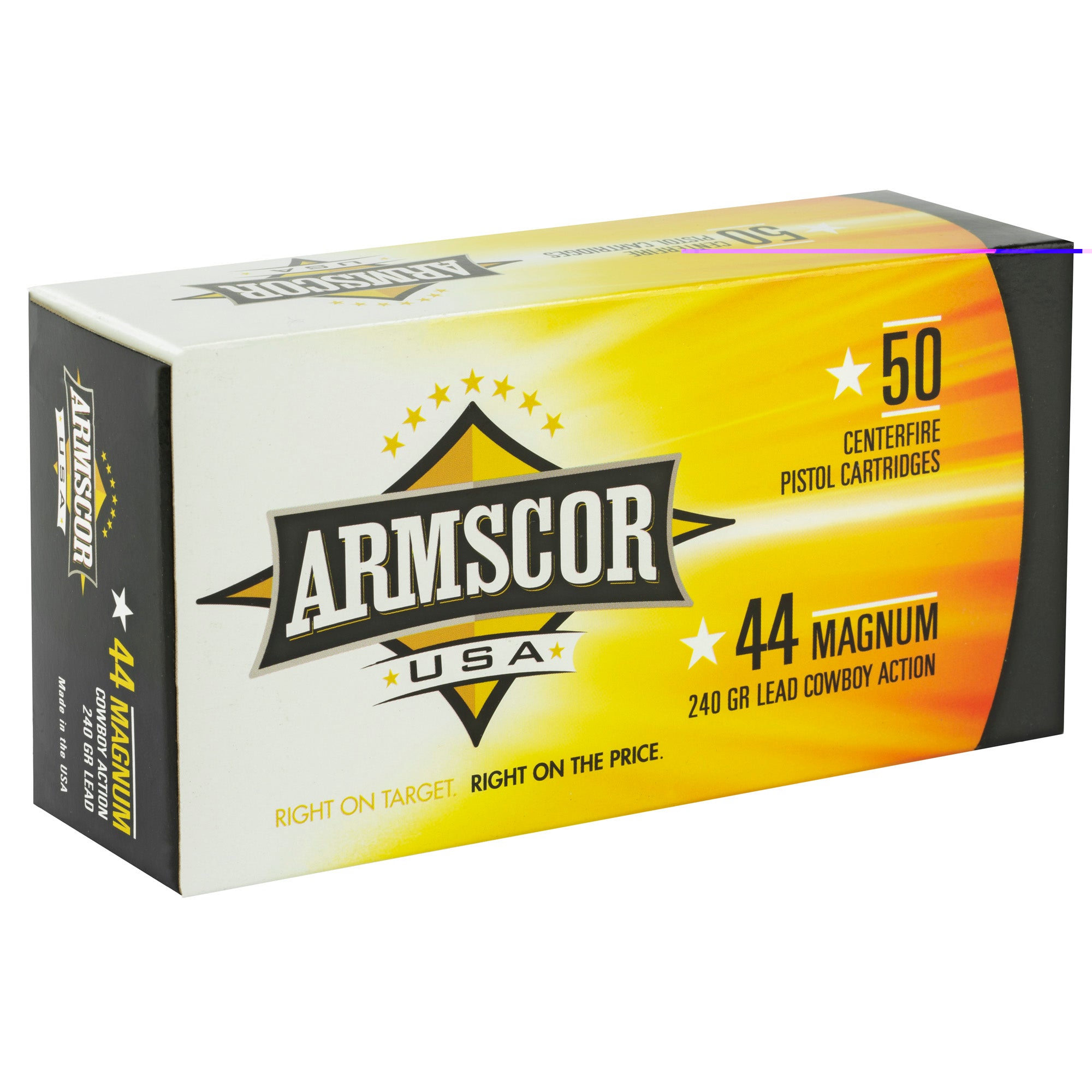 Armscor 44mag 240gr Swc 50/400