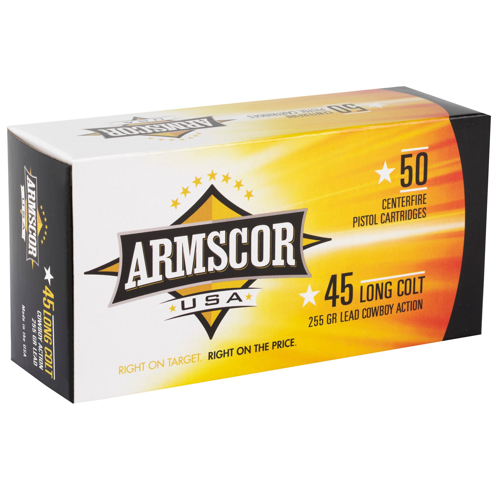 Armscor 45lc 255gr Lead 50/400