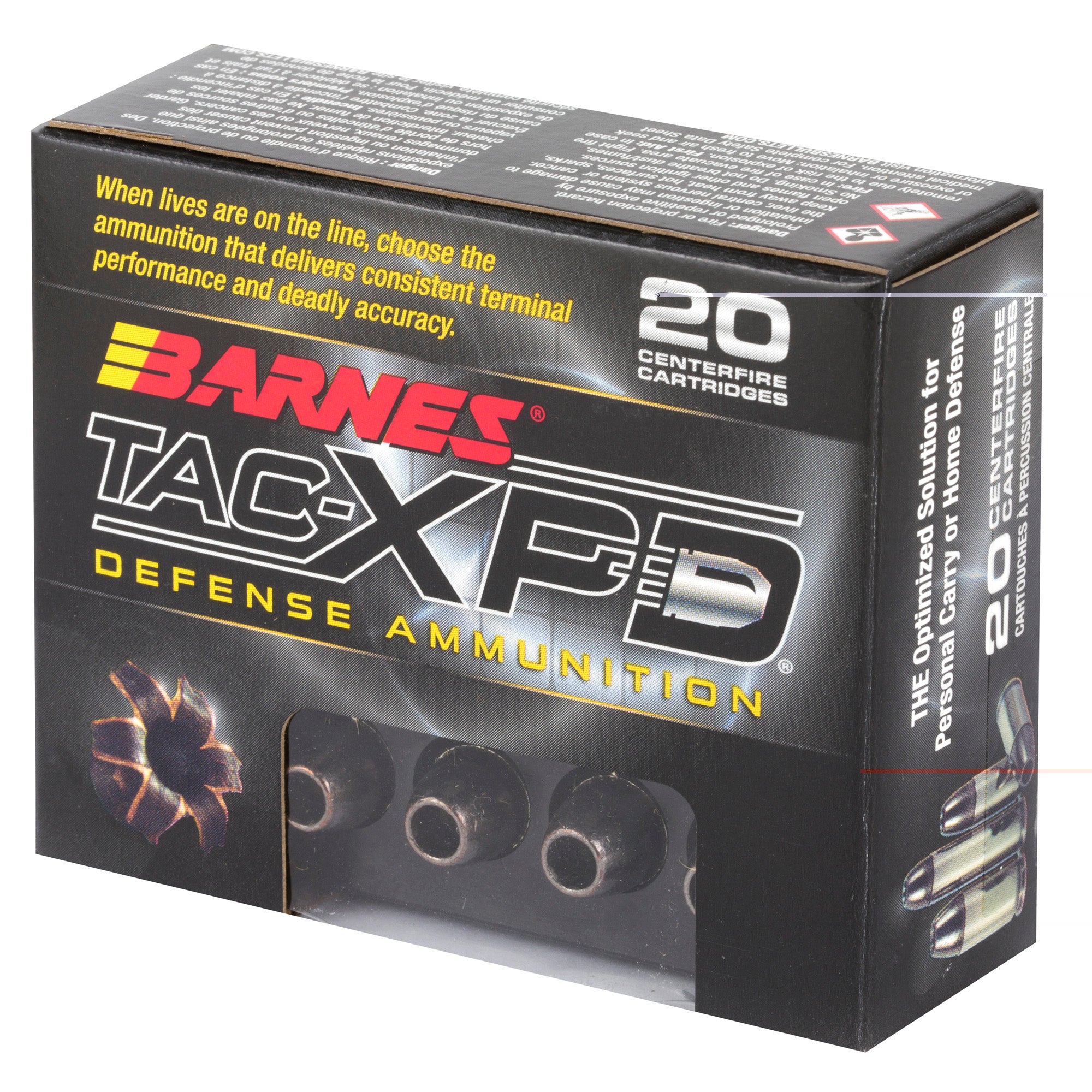 Barnes Tac-xpd 380acp 80gr Hp 20/200